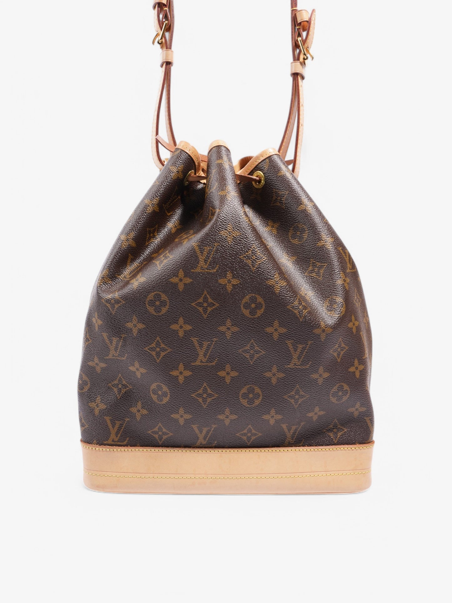 Louis Vuitton Noè  Monogram / Beige  Coated Canvas