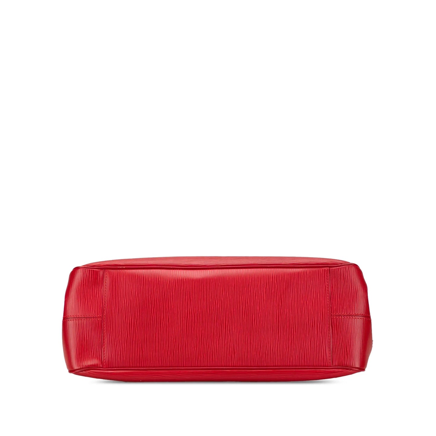 Red Louis Vuitton Epi Passy GM Handbag