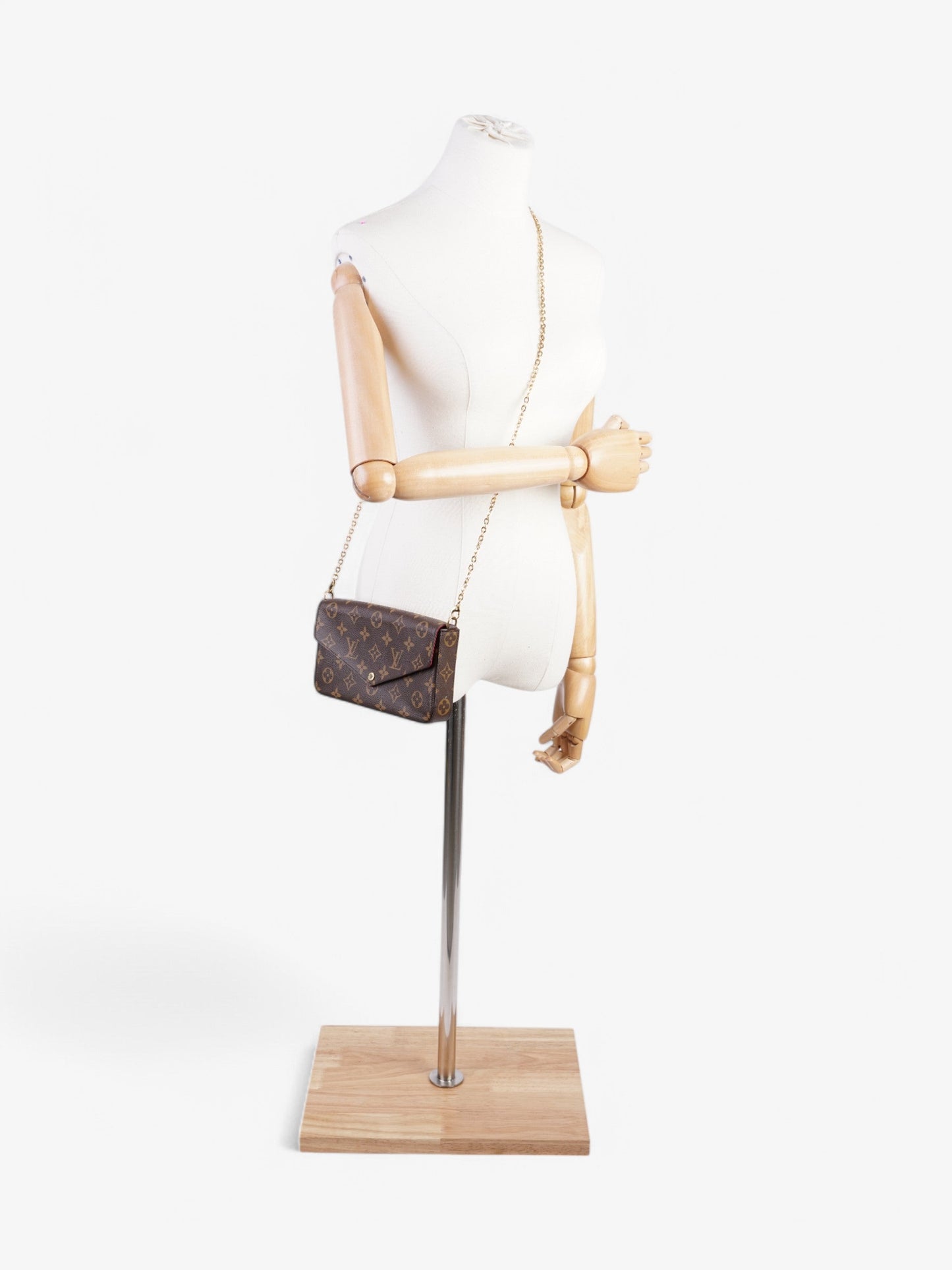 Louis Vuitton Pochette Felicie Monogram Coated Canvas
