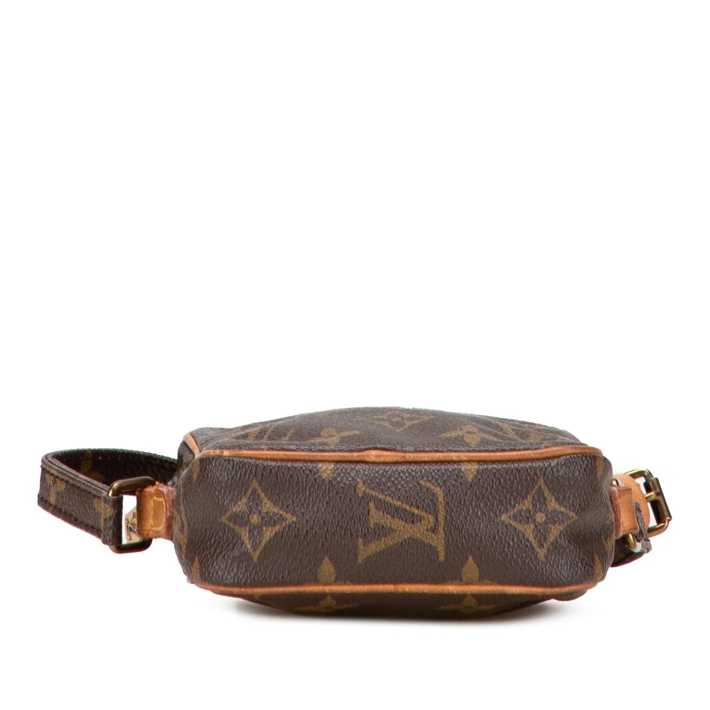 Brown Louis Vuitton Monogram Mini Danube Crossbody Bag