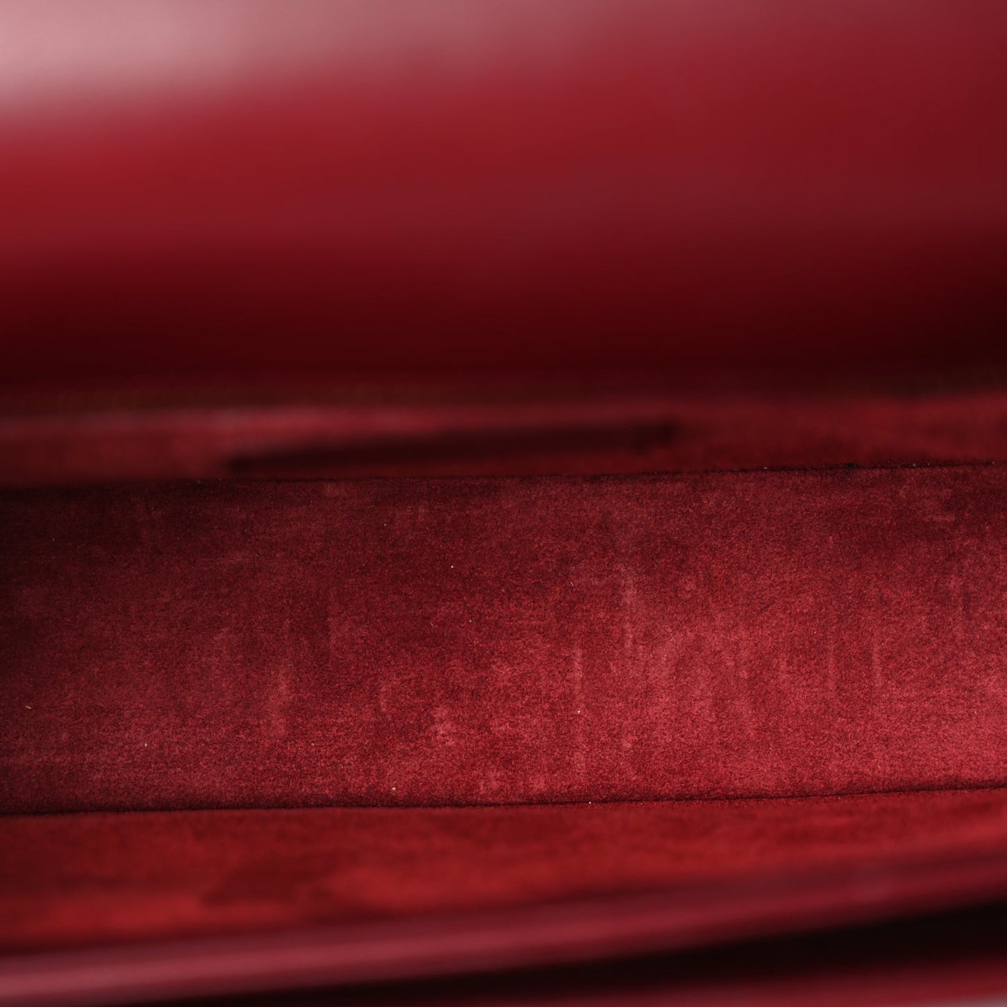 Saint Laurent Calfskin Medium Classic Monogram Universite Bag  Oxblood