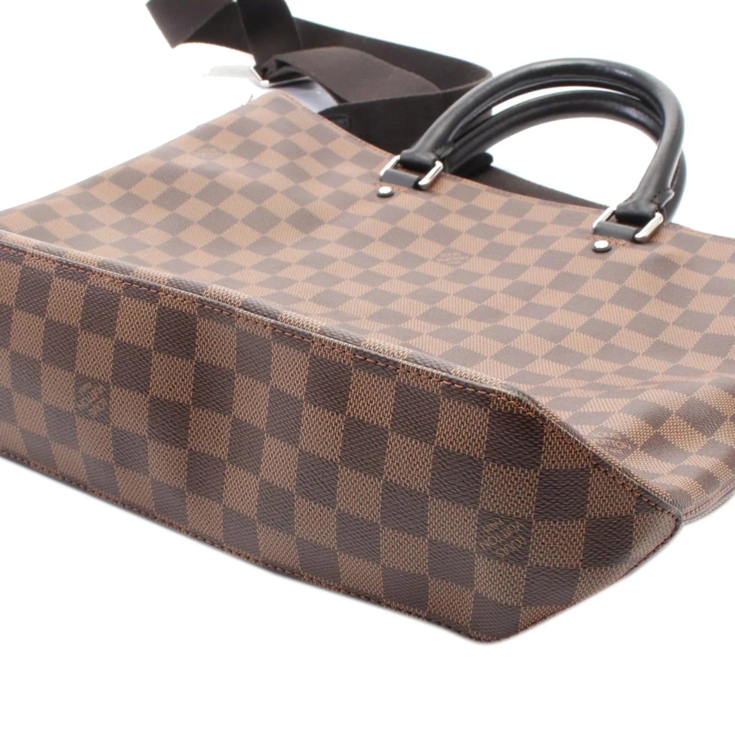 Brown Louis Vuitton Damier Ebene Jake Tote Satchel