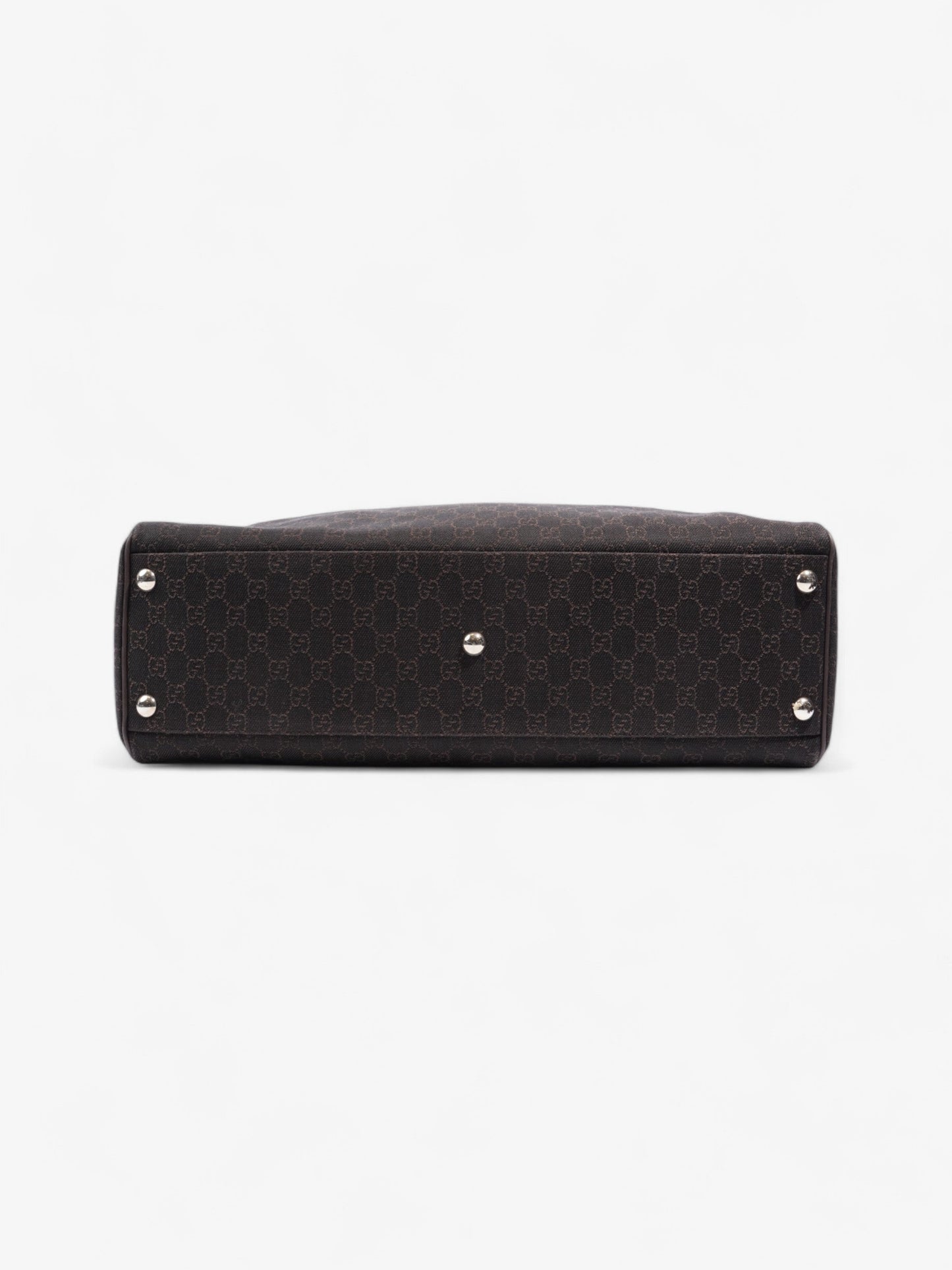Gucci Boston Travel Bag GG Supreme / Brown Canvas