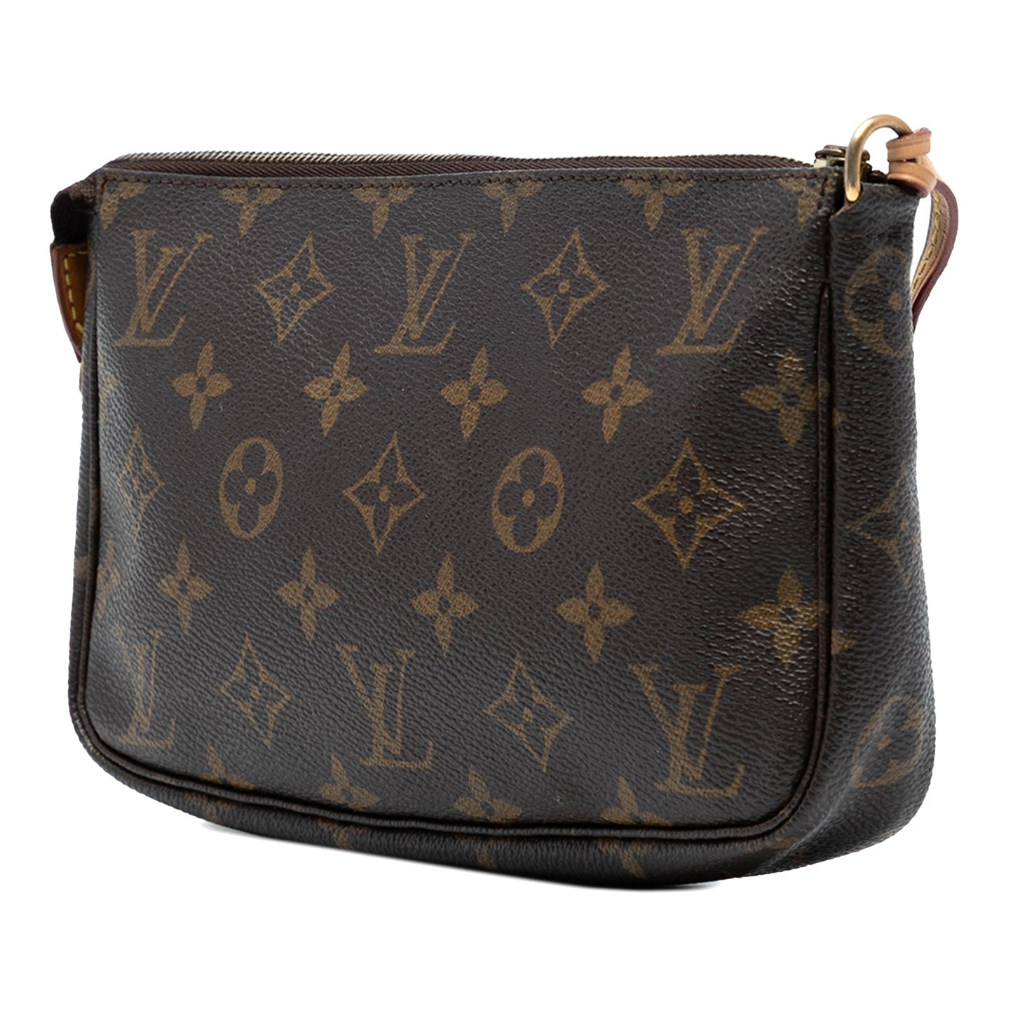 Brown Louis Vuitton Monogram Pochette Accessoires Shoulder Bag