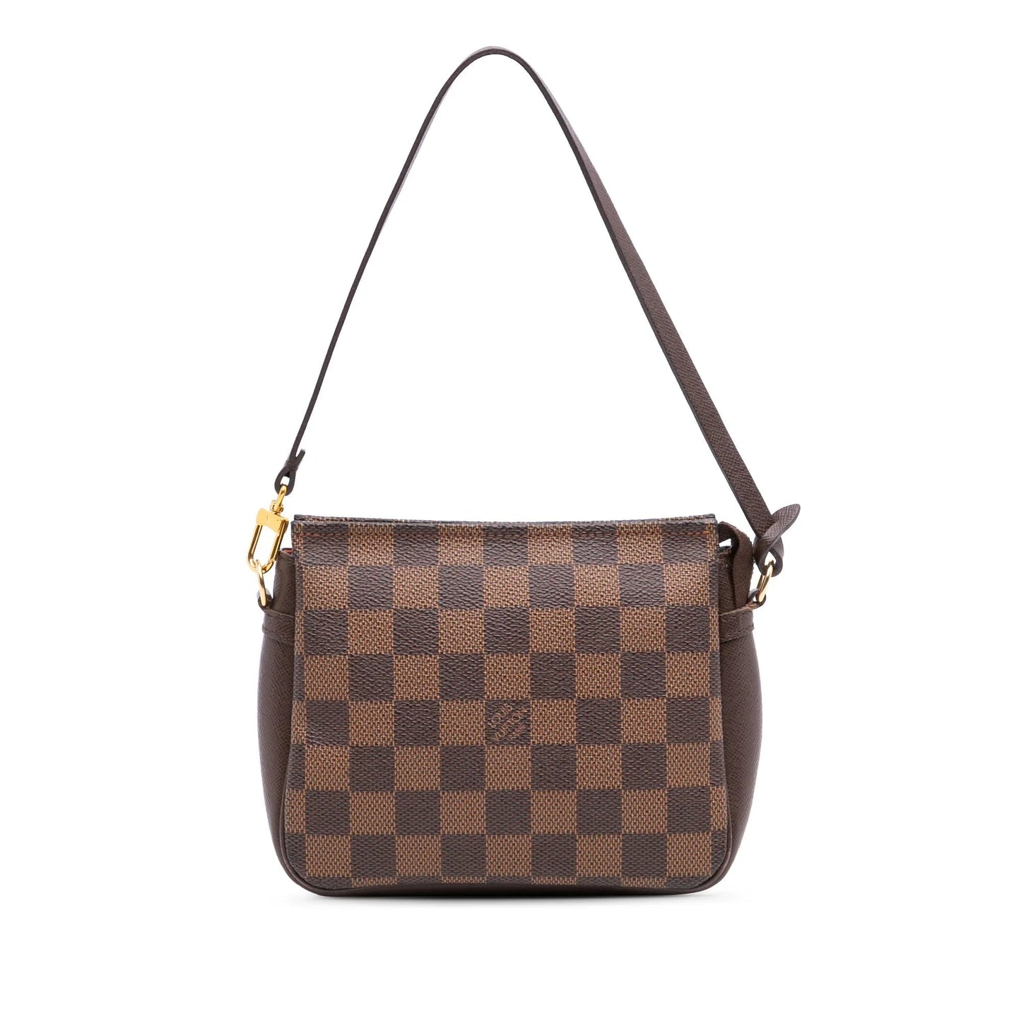Brown Louis Vuitton Damier Ebene Trousse Pochette Handbag