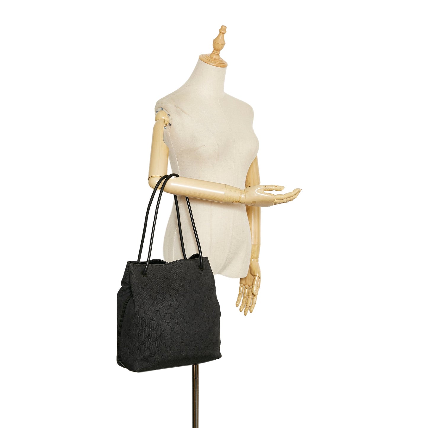Gucci Leather Canvas Tote Style 42
