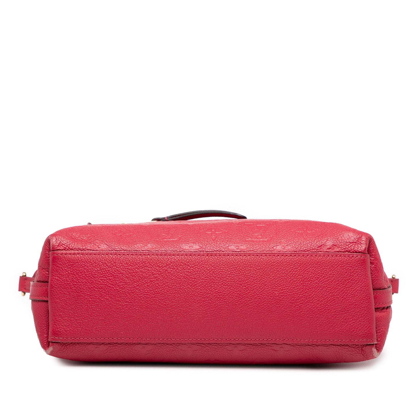 Red Louis Vuitton Monogram Empreinte Bastille PM Satchel