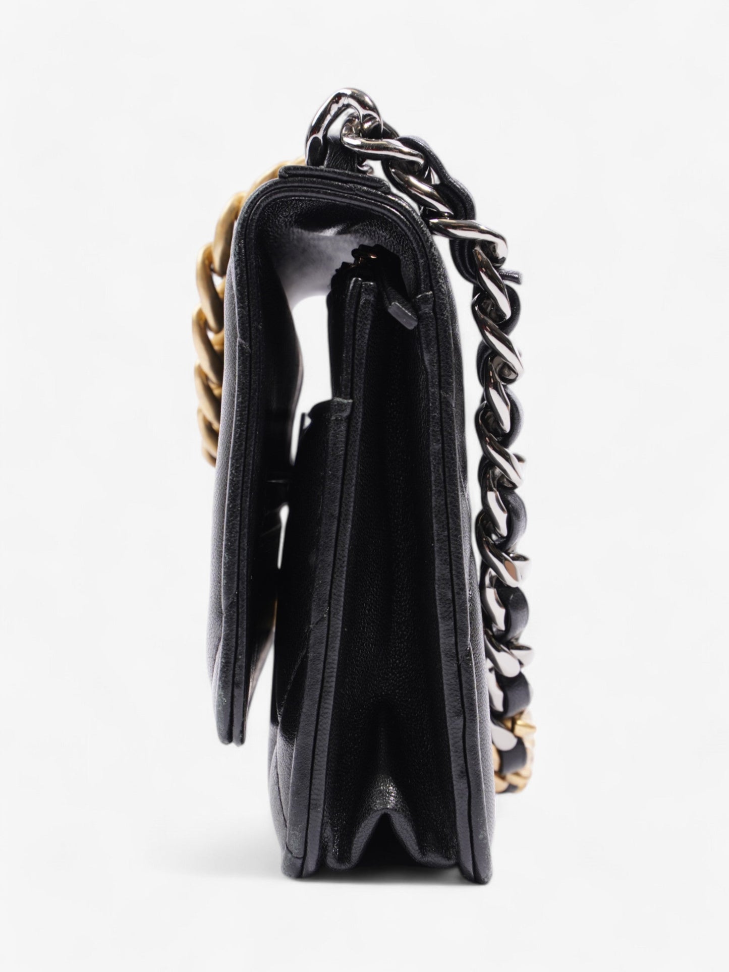 Chanel Wallet on Chain Black Lambskin Leather 19