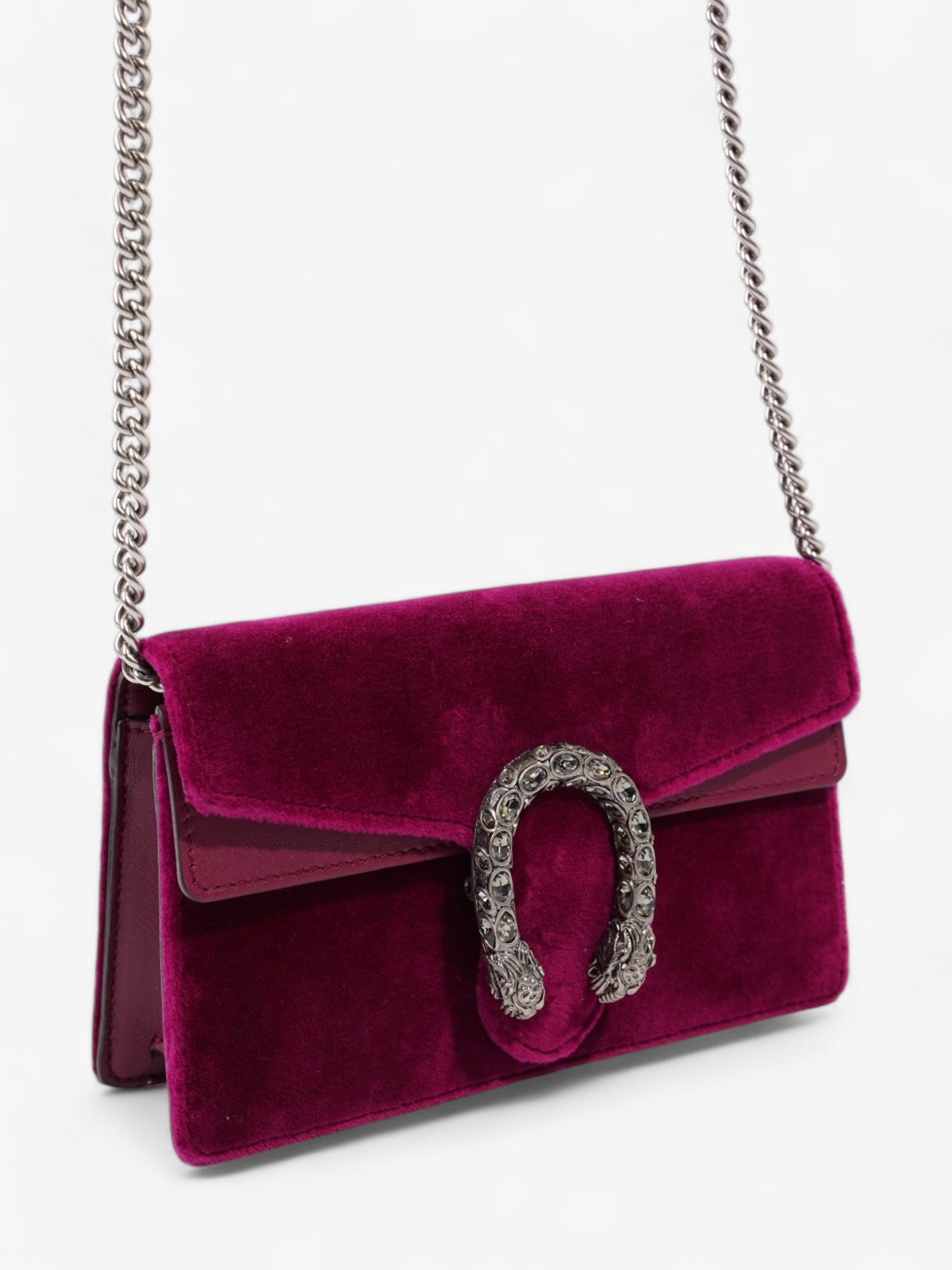 Gucci Dionysus Magneta Velvet Super Mini