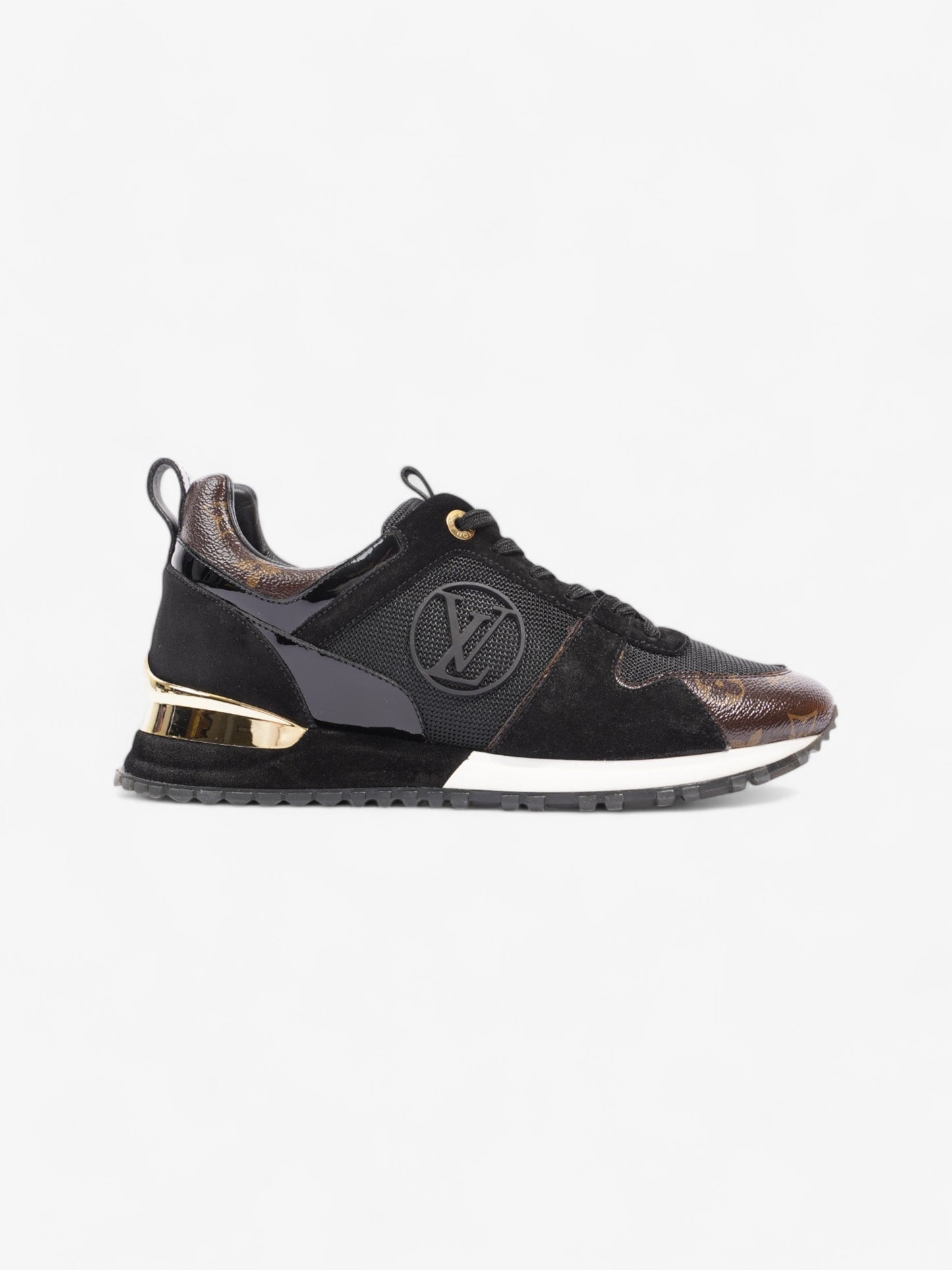 Louis Vuitton Run Away Black / Monogram Mesh EU 38.5 UK 5.5
