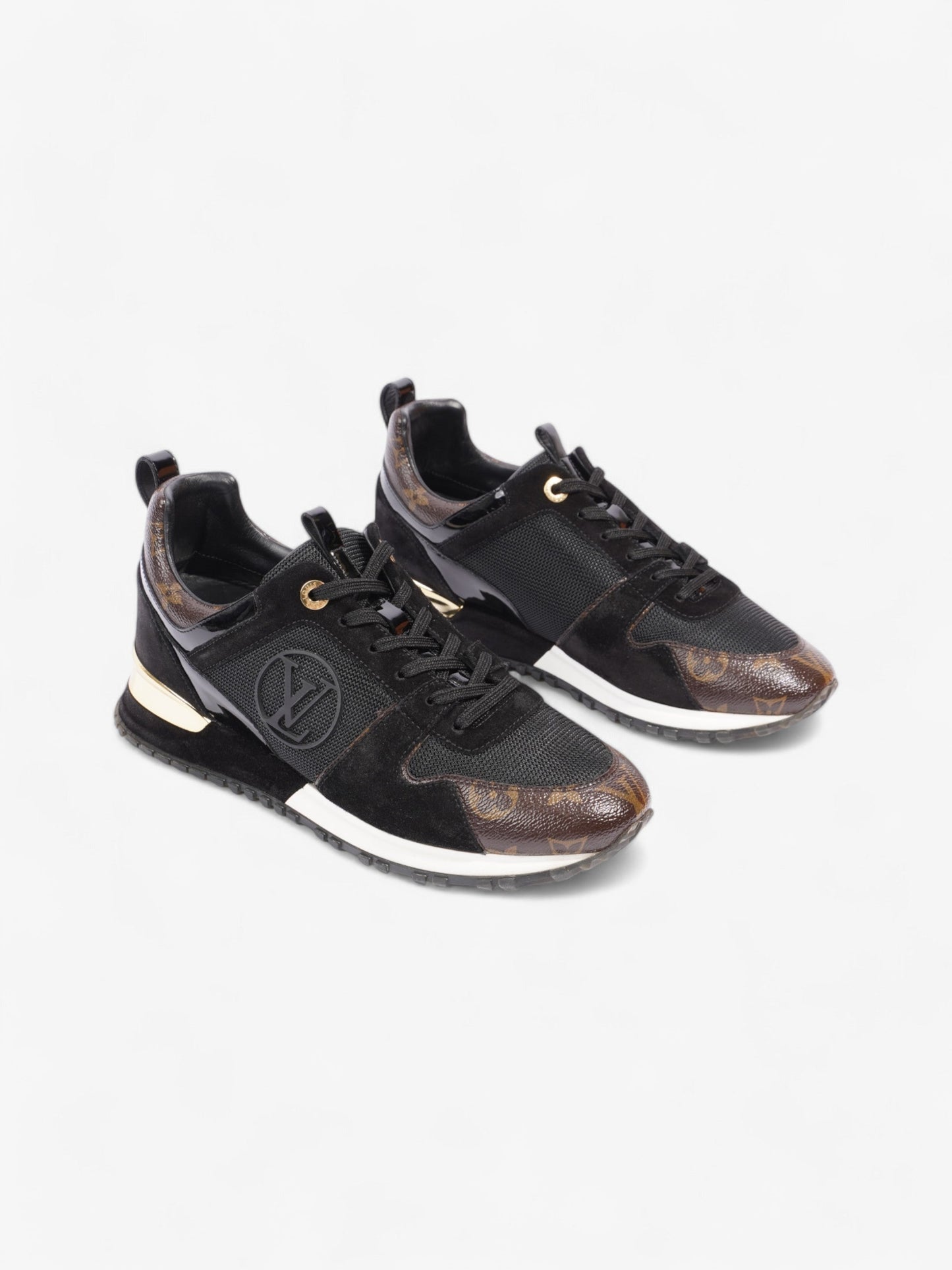 Louis Vuitton Run Away Black / Monogram Mesh EU 38.5 UK 5.5