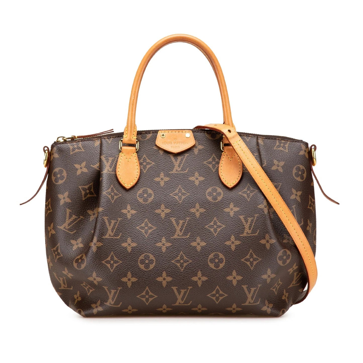 Brown Louis Vuitton Monogram Turenne PM Satchel