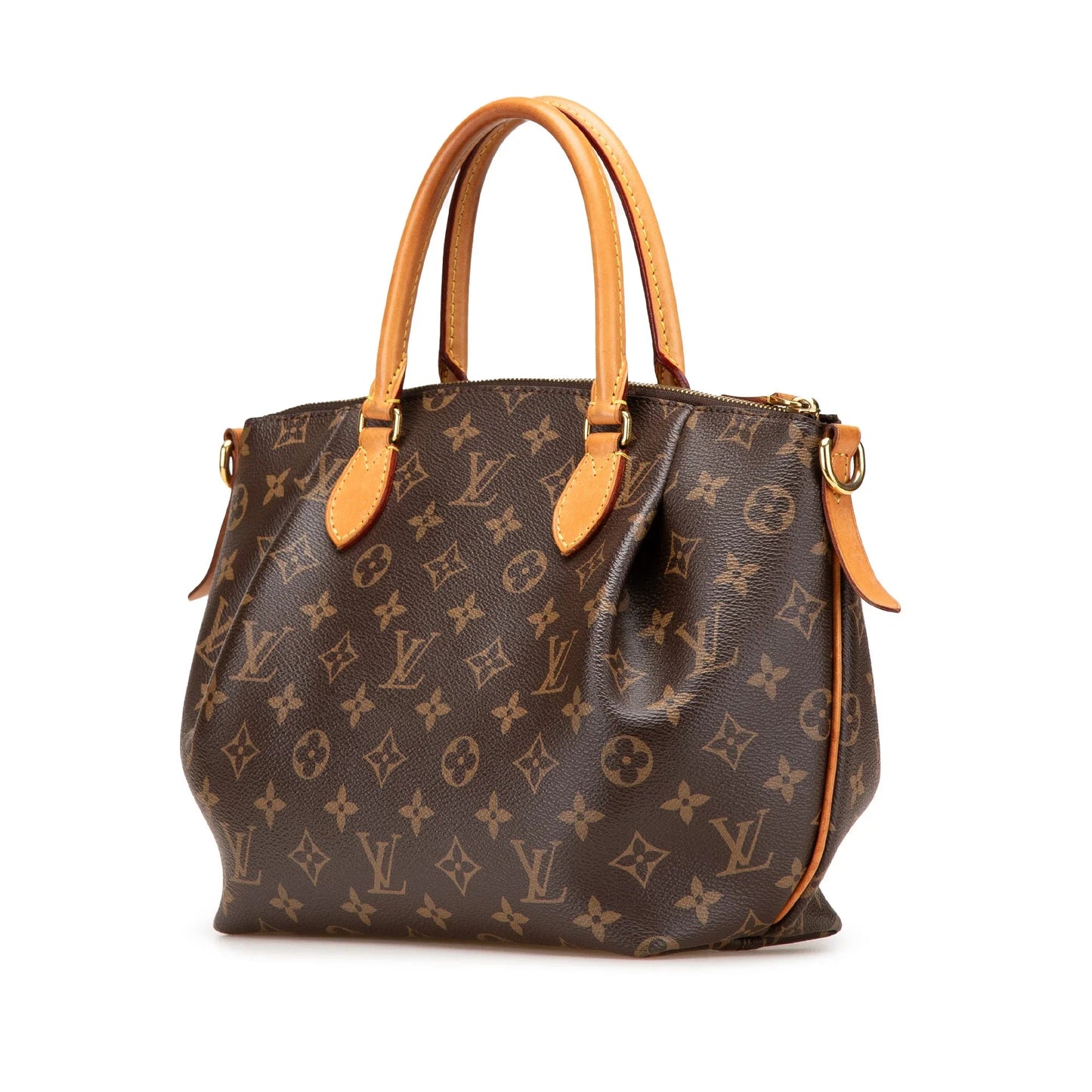Brown Louis Vuitton Monogram Turenne PM Satchel