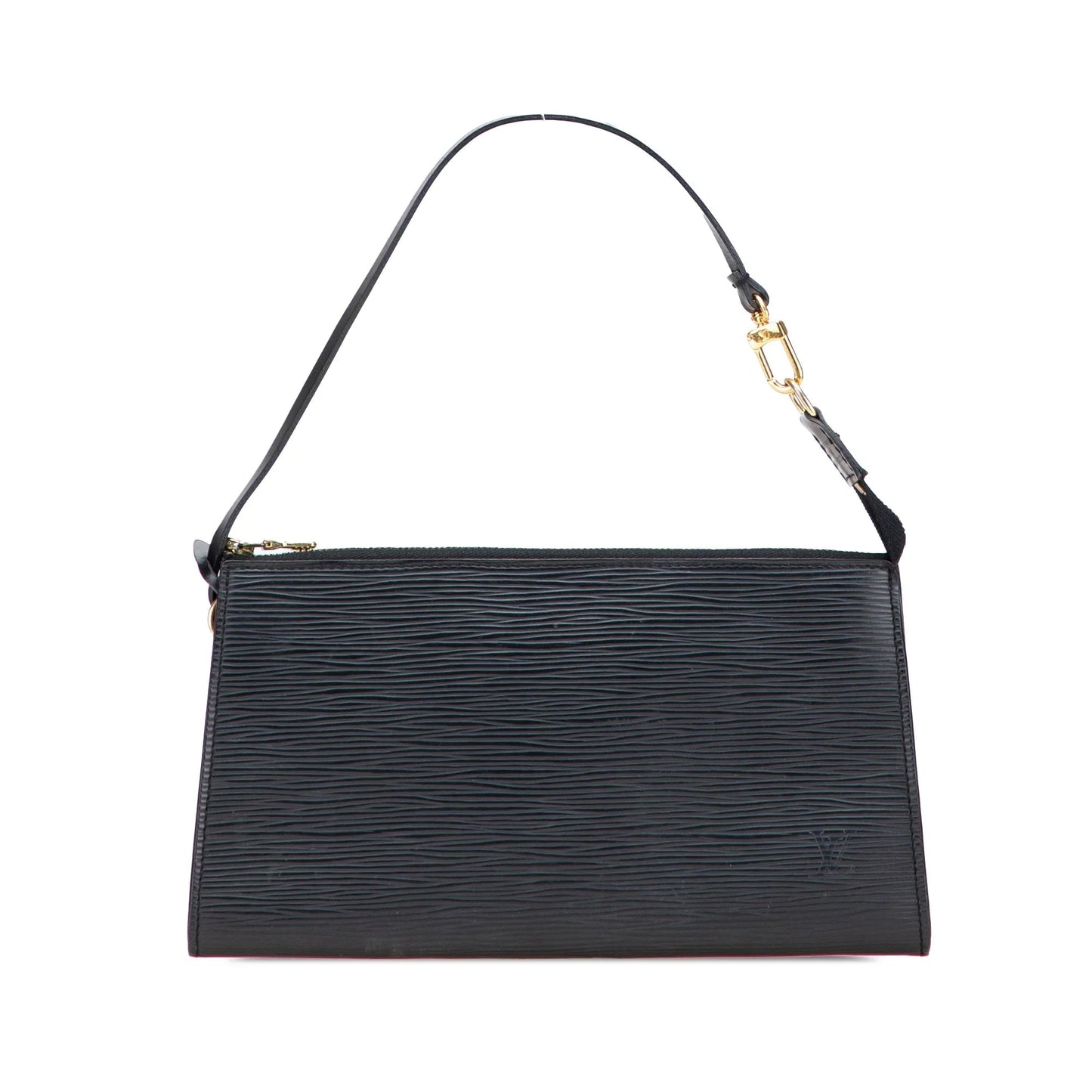 Black Louis Vuitton Epi Pochette Accessoires Shoulder Bag