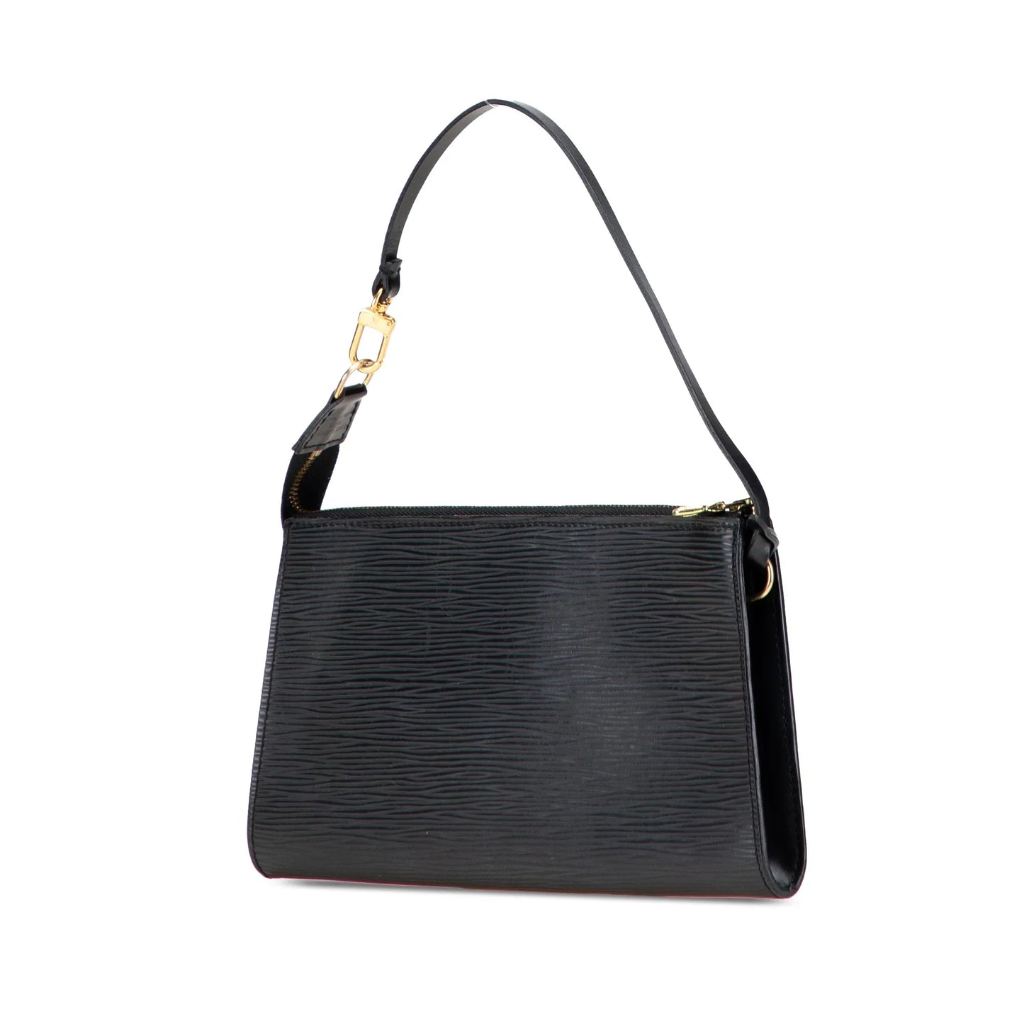 Black Louis Vuitton Epi Pochette Accessoires Shoulder Bag