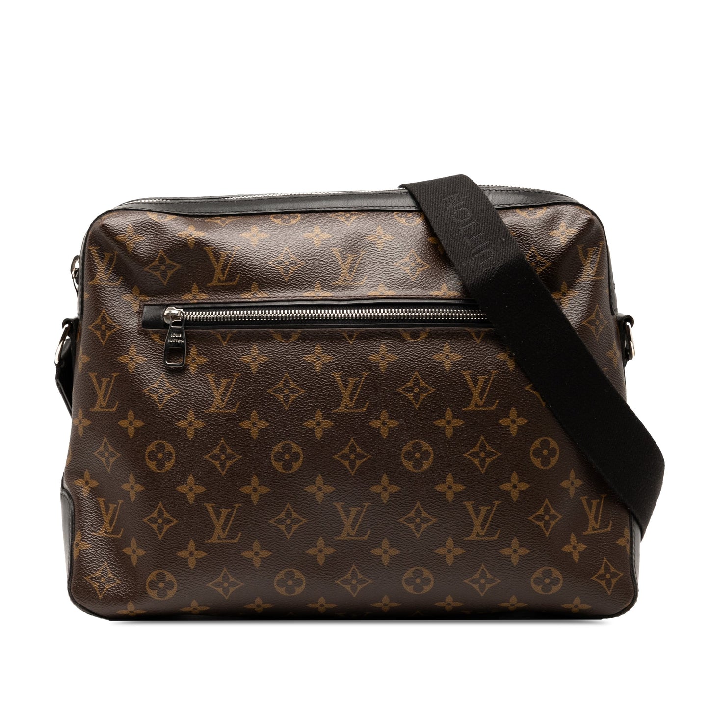 Brown Louis Vuitton Monogram Macassar Torres Crossbody Bag