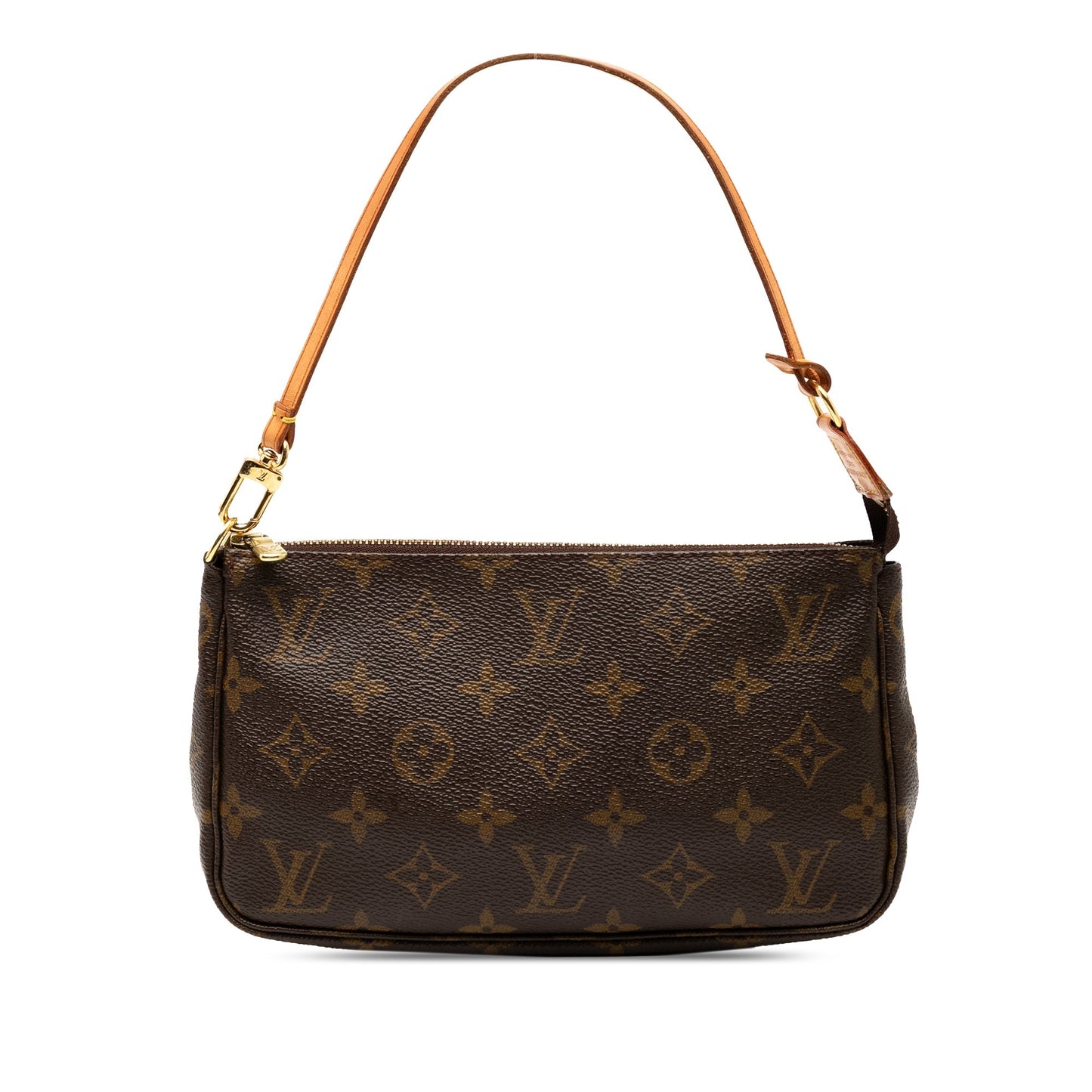 Brown Louis Vuitton Monogram Pochette Accessoires Shoulder Bag