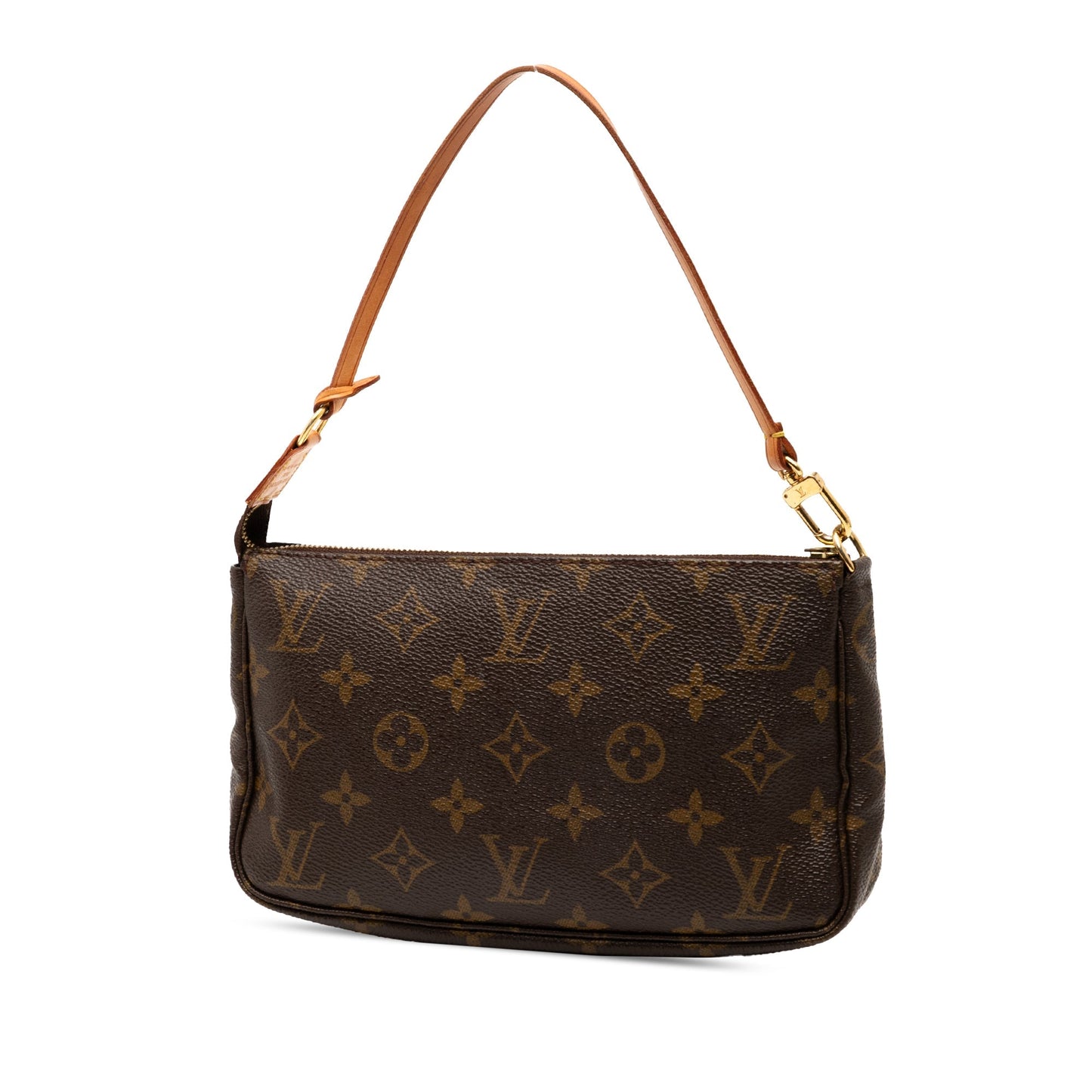 Brown Louis Vuitton Monogram Pochette Accessoires Shoulder Bag