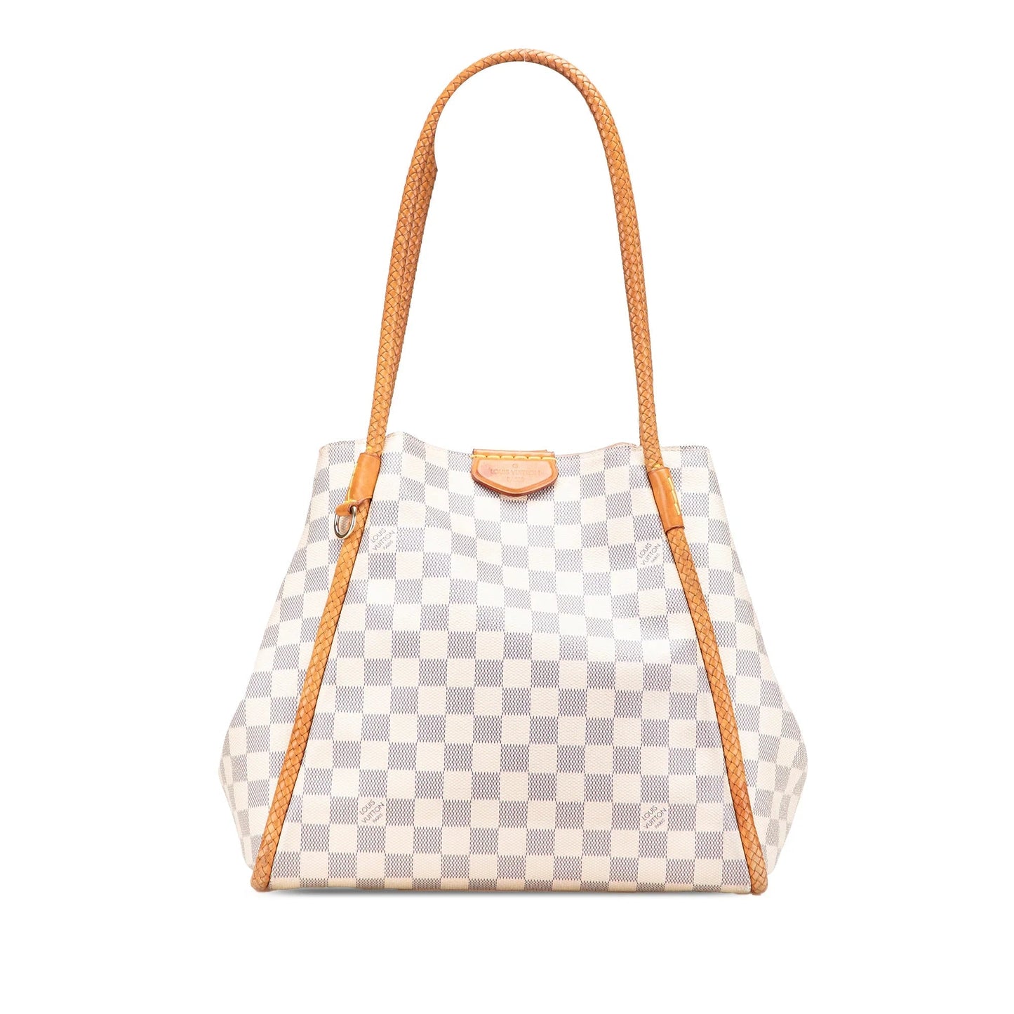 White Louis Vuitton Damier Azur Propriano Tote Bag