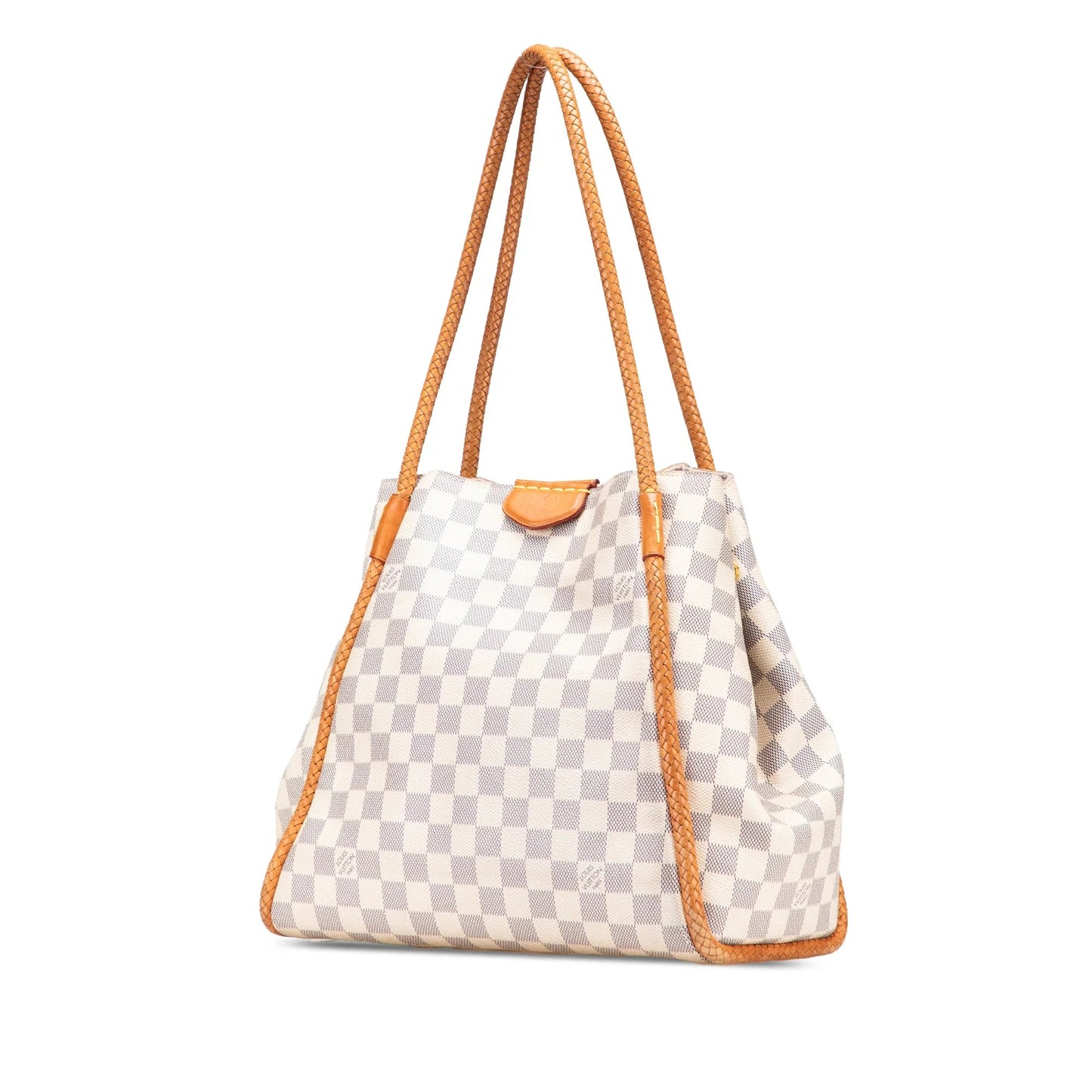 White Louis Vuitton Damier Azur Propriano Tote Bag