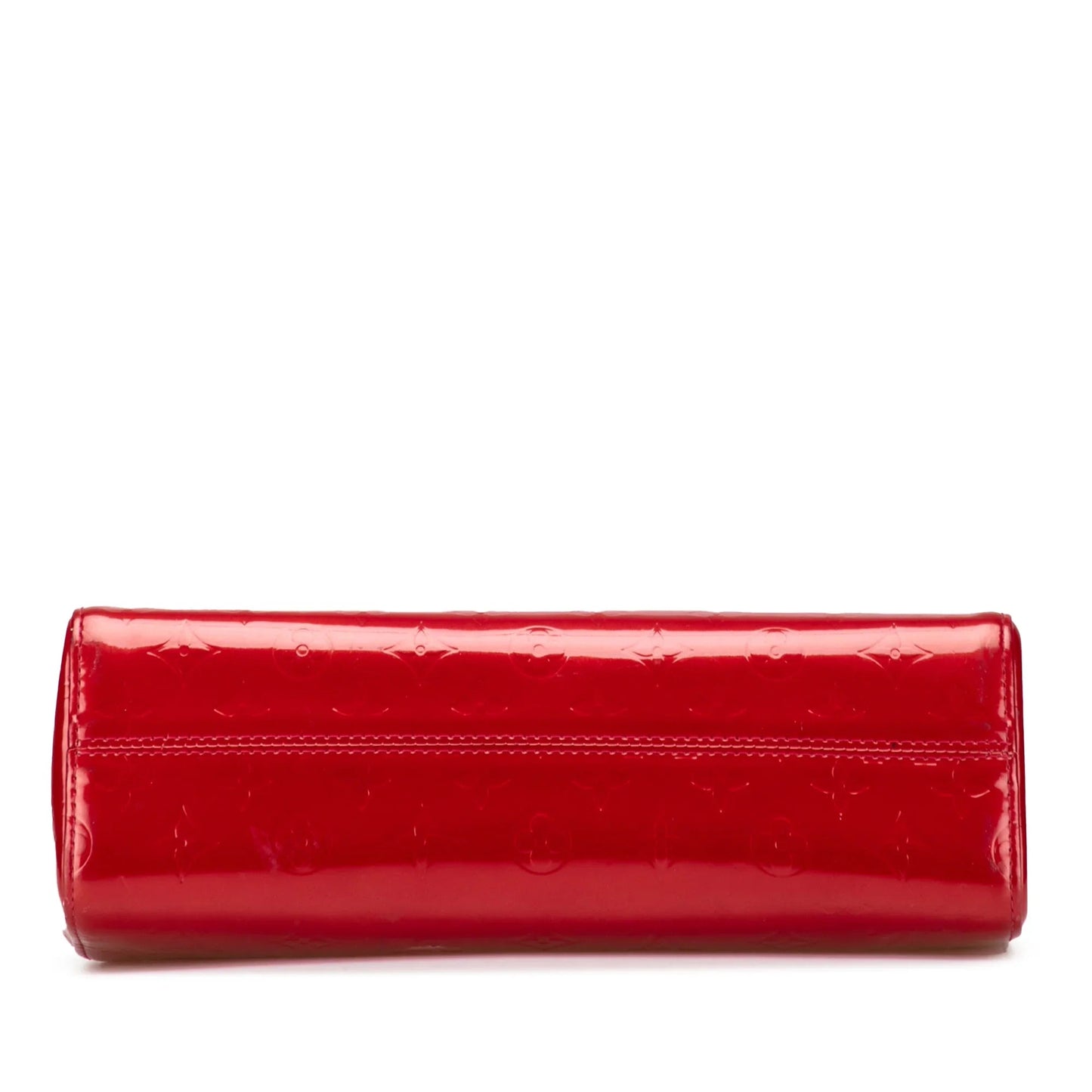 Red Louis Vuitton Monogram Vernis Roxbury Drive Satchel