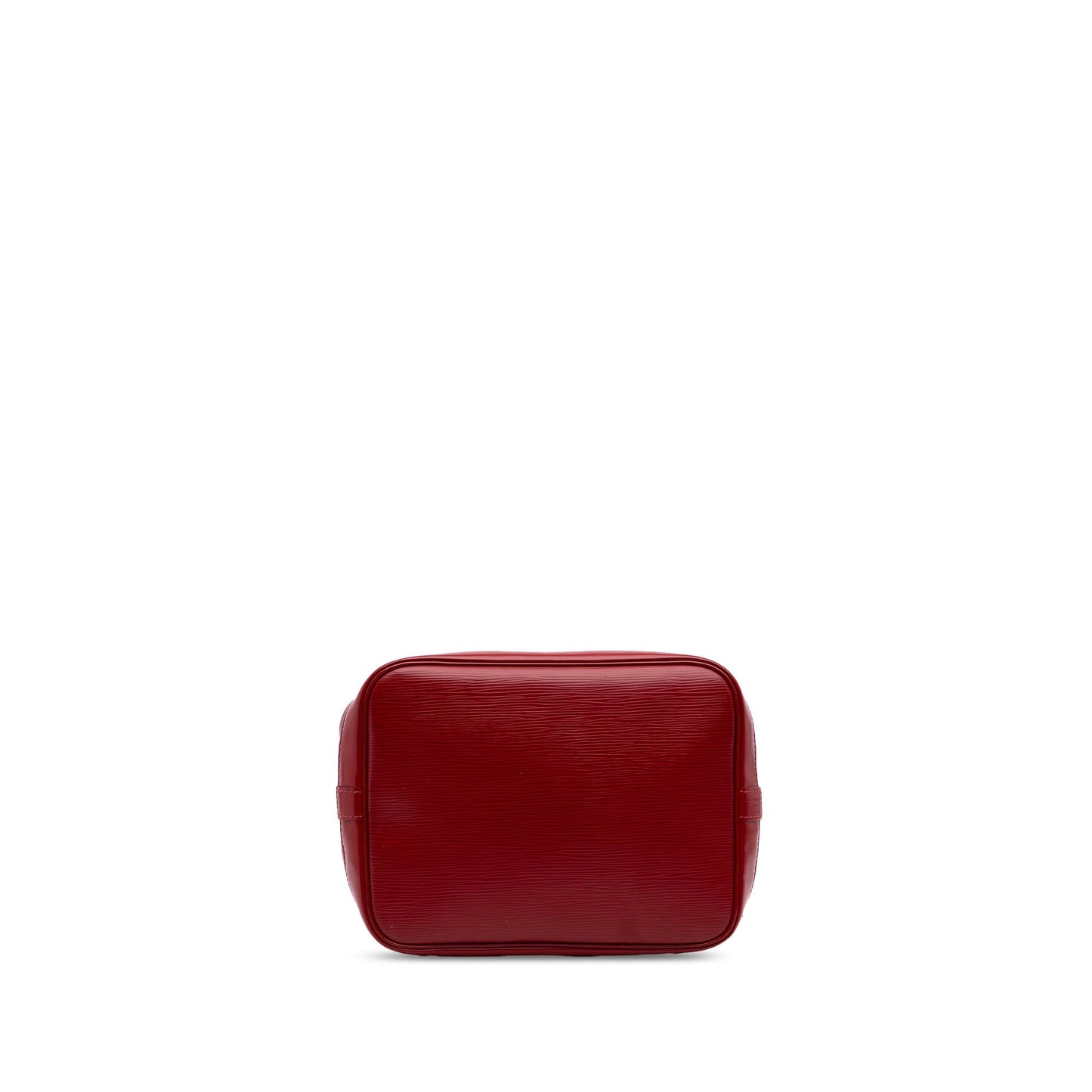Red Louis Vuitton Epi Petit Noe Bucket Bag
