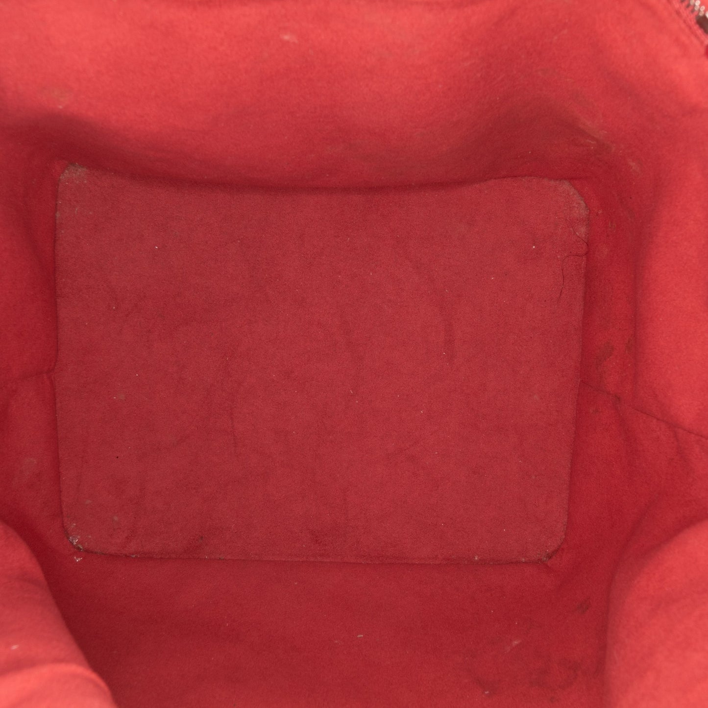 Red Louis Vuitton Epi Petit Noe Bucket Bag