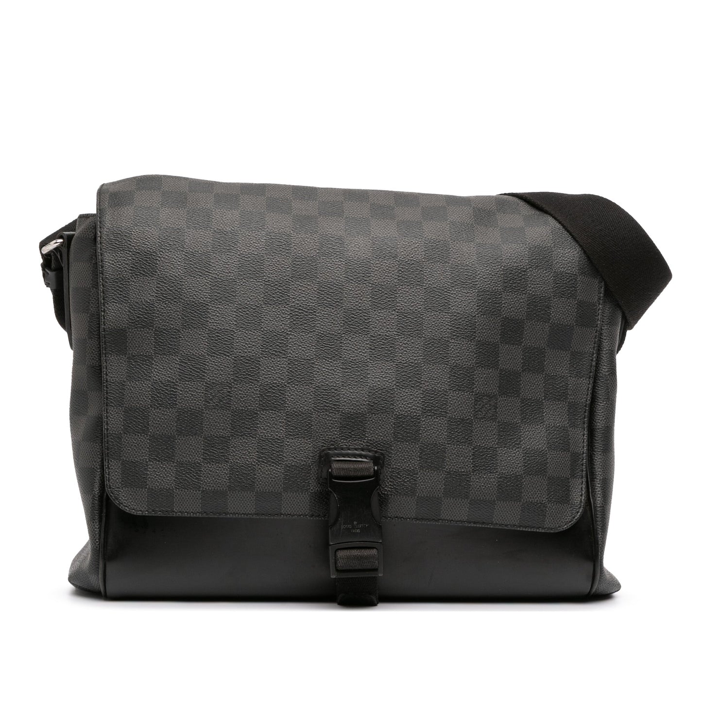 Black Louis Vuitton Damier Graphite Skyline Messenger MM Crossbody Bag