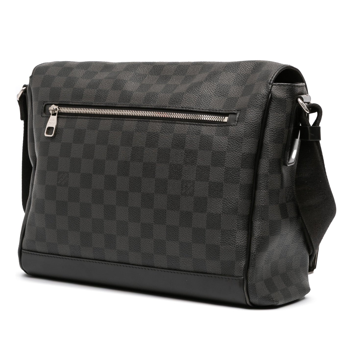 Black Louis Vuitton Damier Graphite Skyline Messenger MM Crossbody Bag