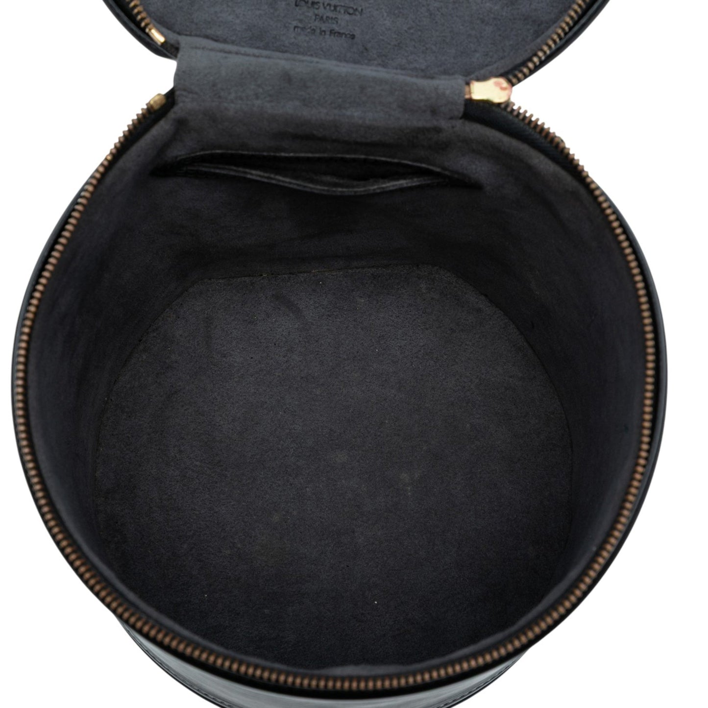 Black Louis Vuitton Epi Cannes Vanity Bag