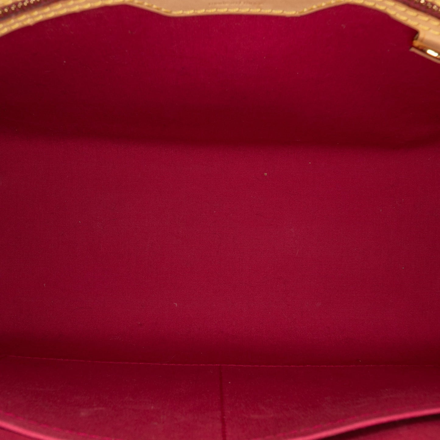 Red Louis Vuitton Monogram Vernis Brea MM Satchel