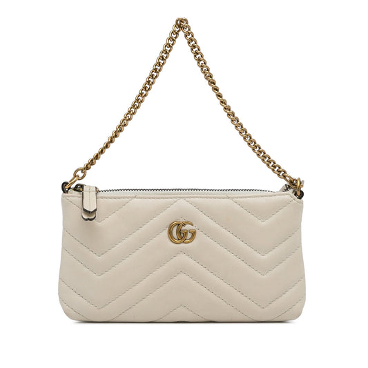 Gucci GG Marmont Quilted Chain Handbag