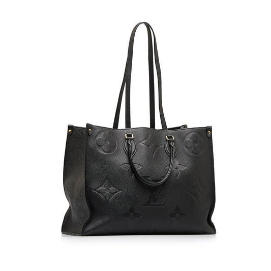 LOUIS VUITTON Monogram Empreinte Onthego GM Satchel Tote