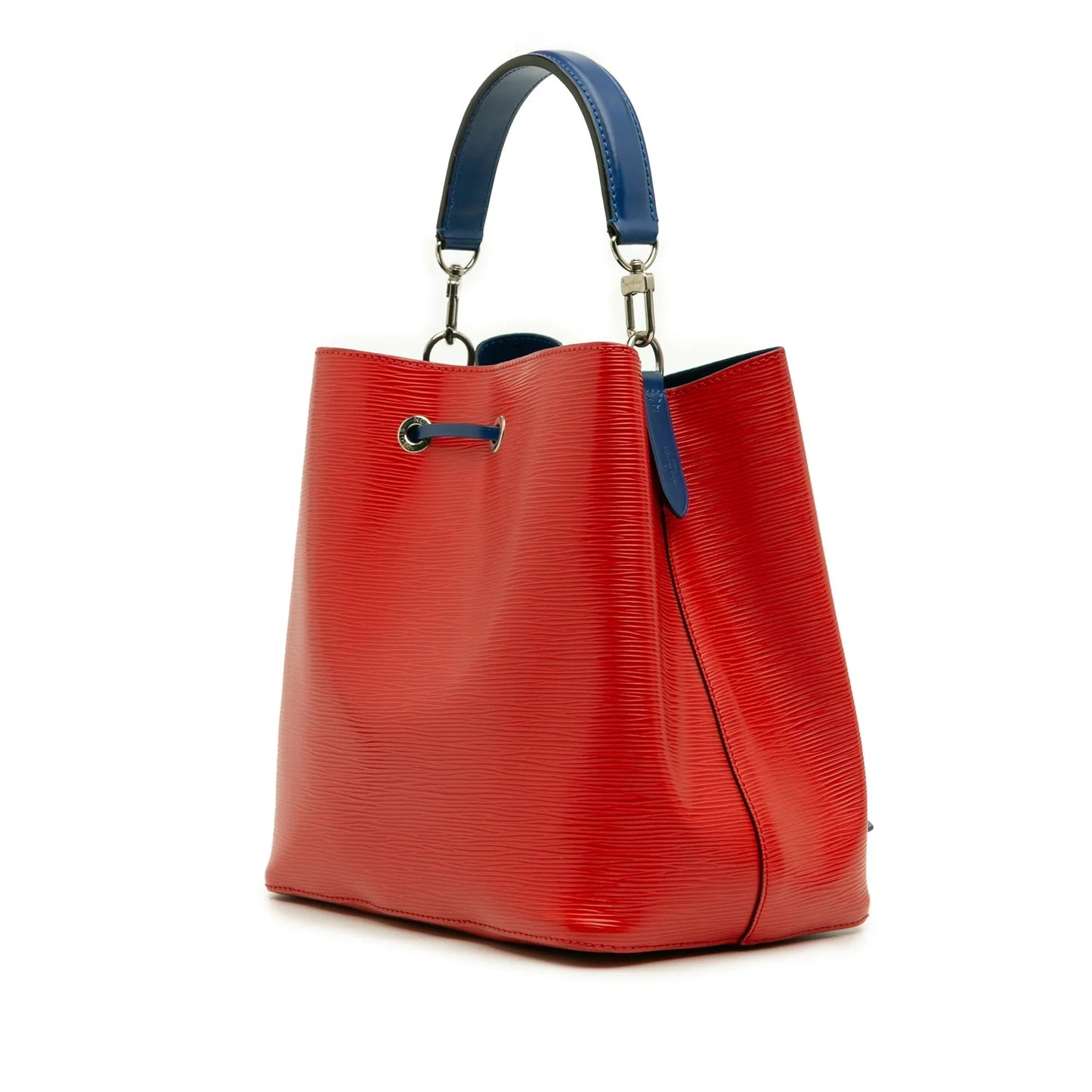 Red Louis Vuitton Epi NeoNoe MM Bucket Bag