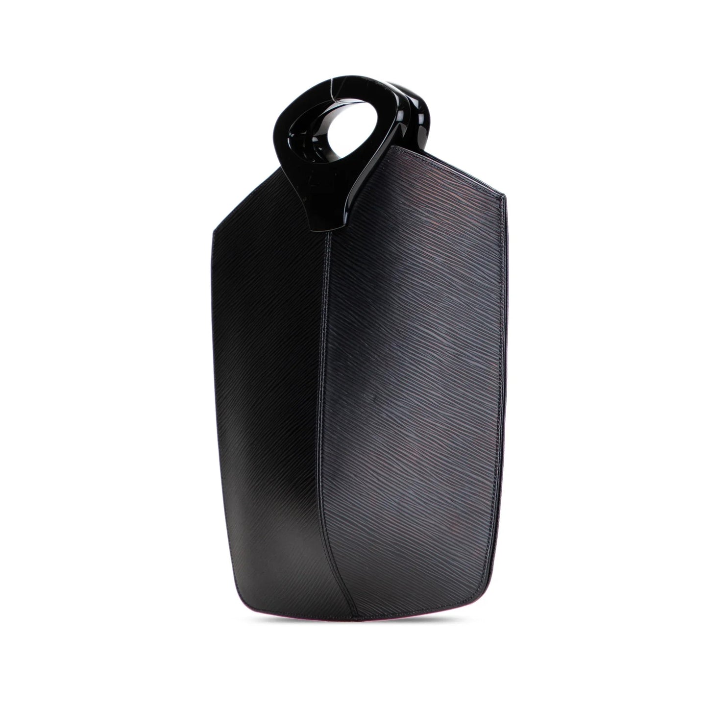 Black Louis Vuitton Epi Demi Lune Handbag