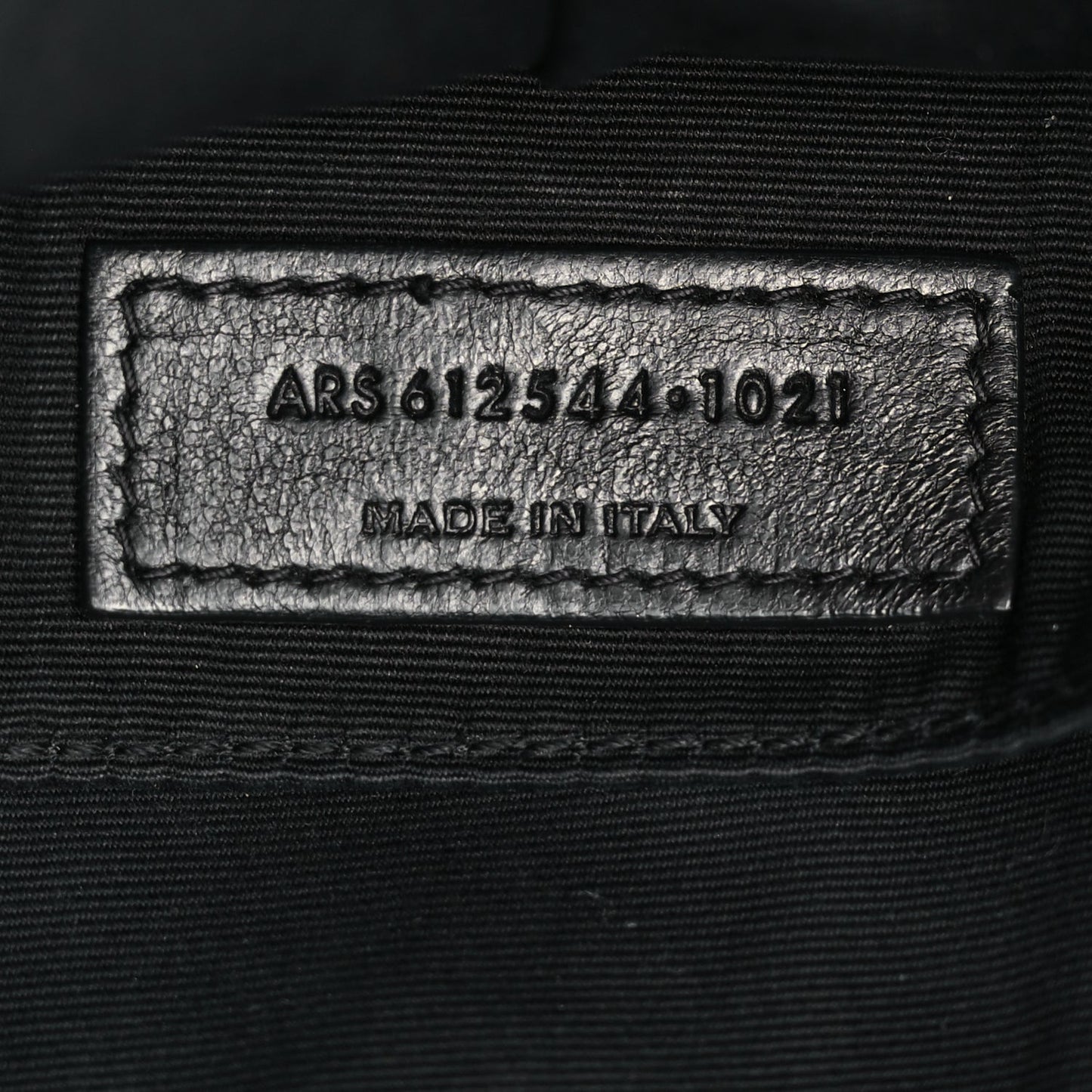 Saint Laurent Calfskin Matelasse Monogram Monochrome Lou Camera Bag Black