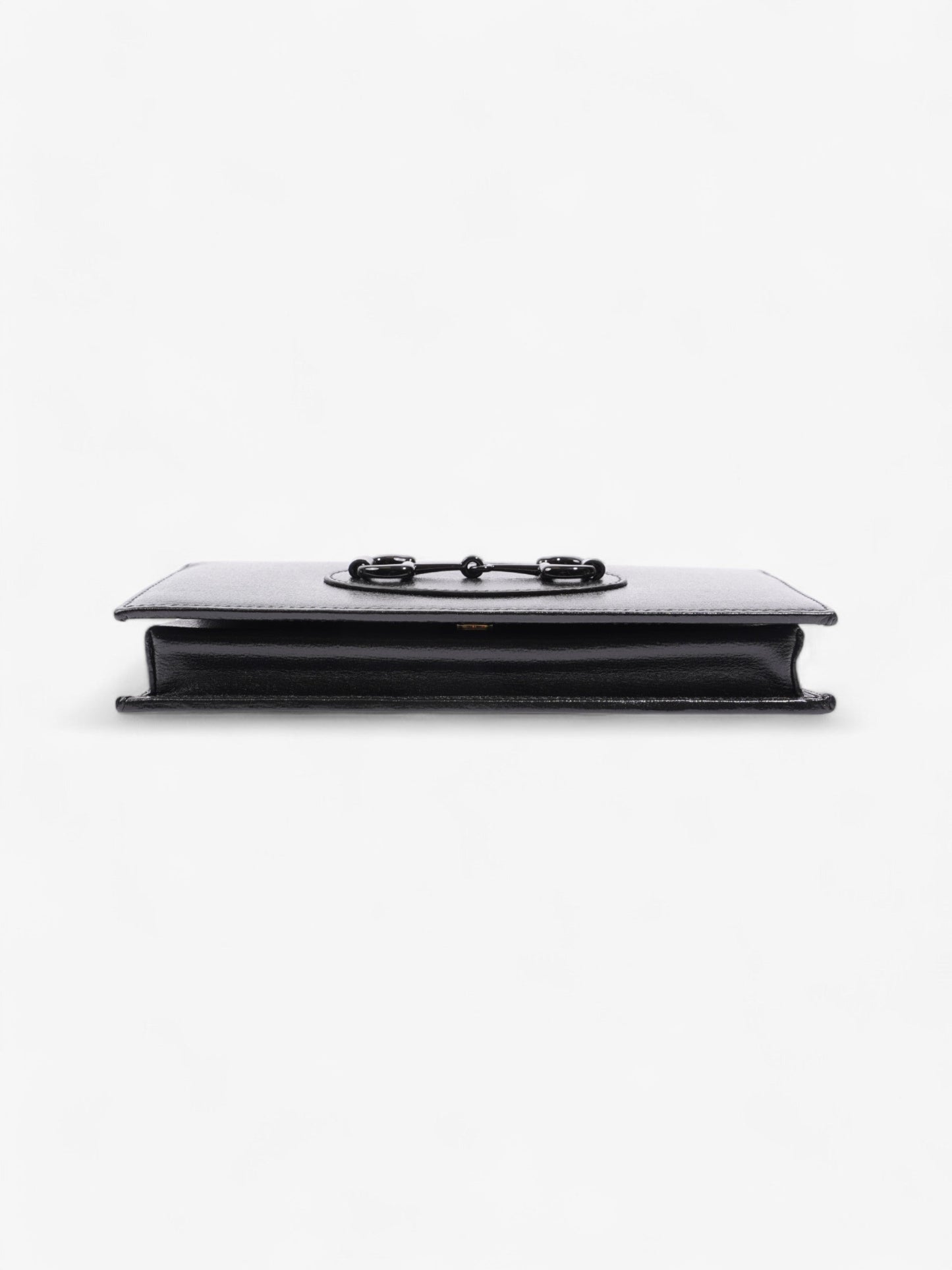 Gucci Horsebit 1955 Wallet on Chain Black Leather