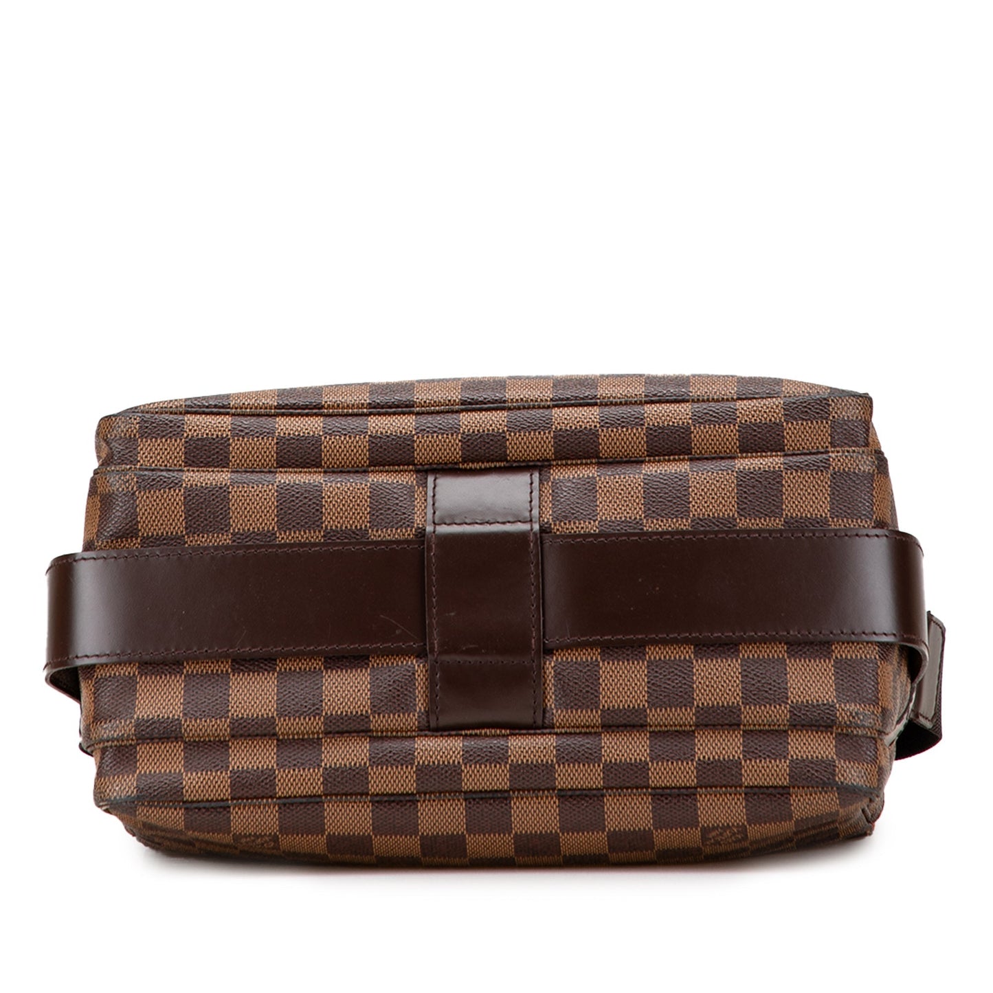 Brown Louis Vuitton Damier Ebene Naviglio Crossbody Bag