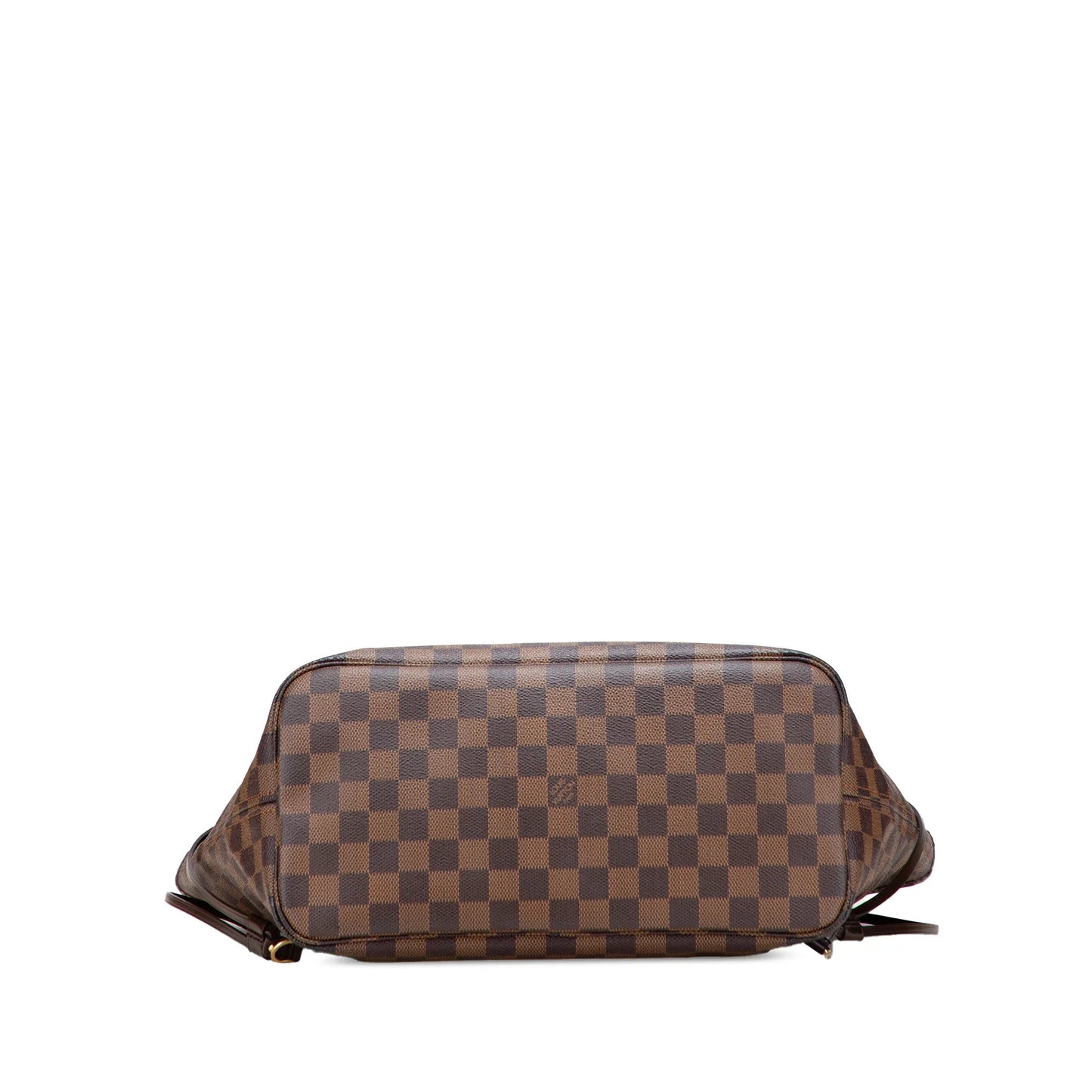 Brown Louis Vuitton Damier Ebene Neverfull MM Tote Bag