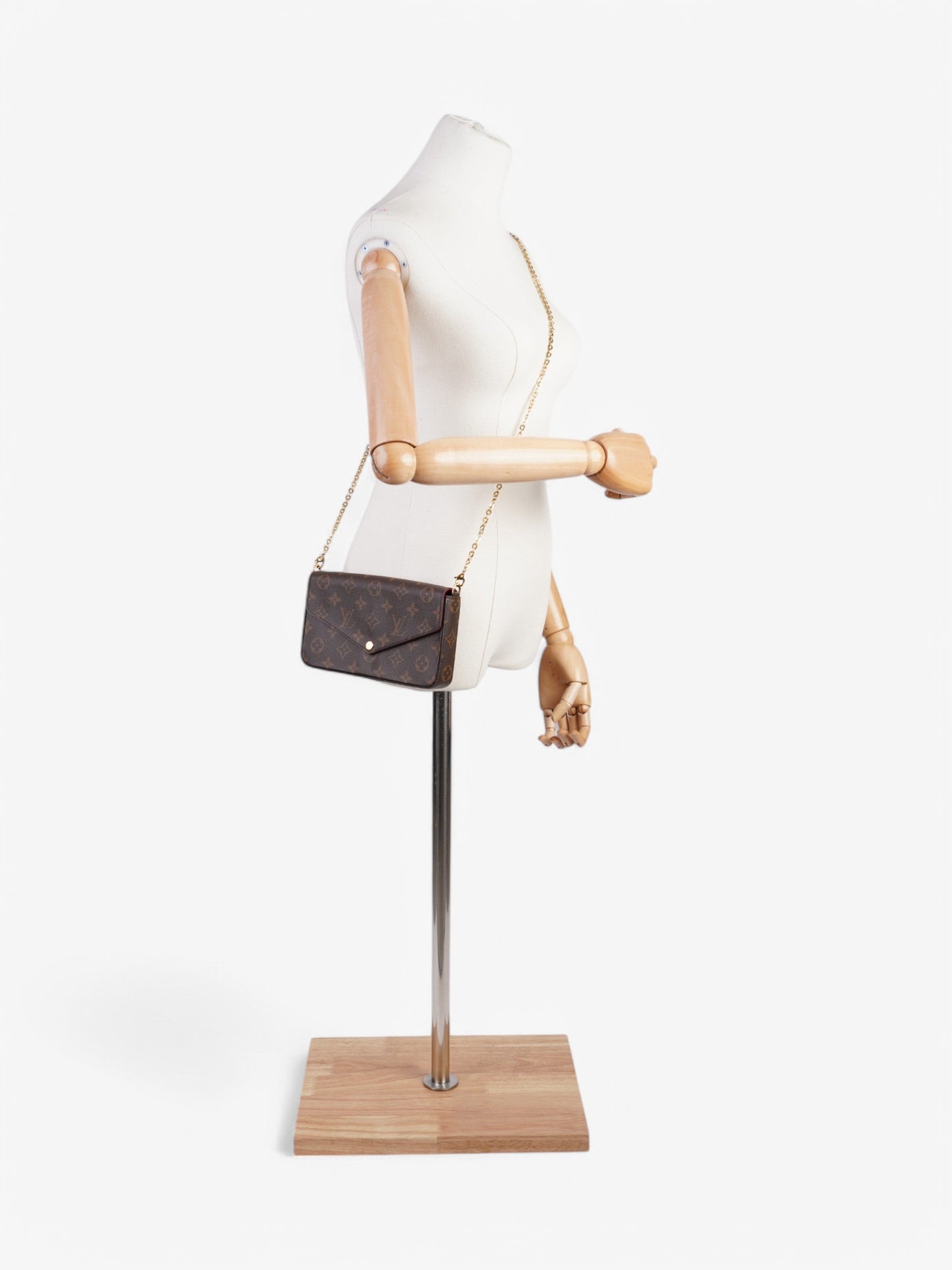 Louis Vuitton Pochette Felicie Monogram Coated Canvas