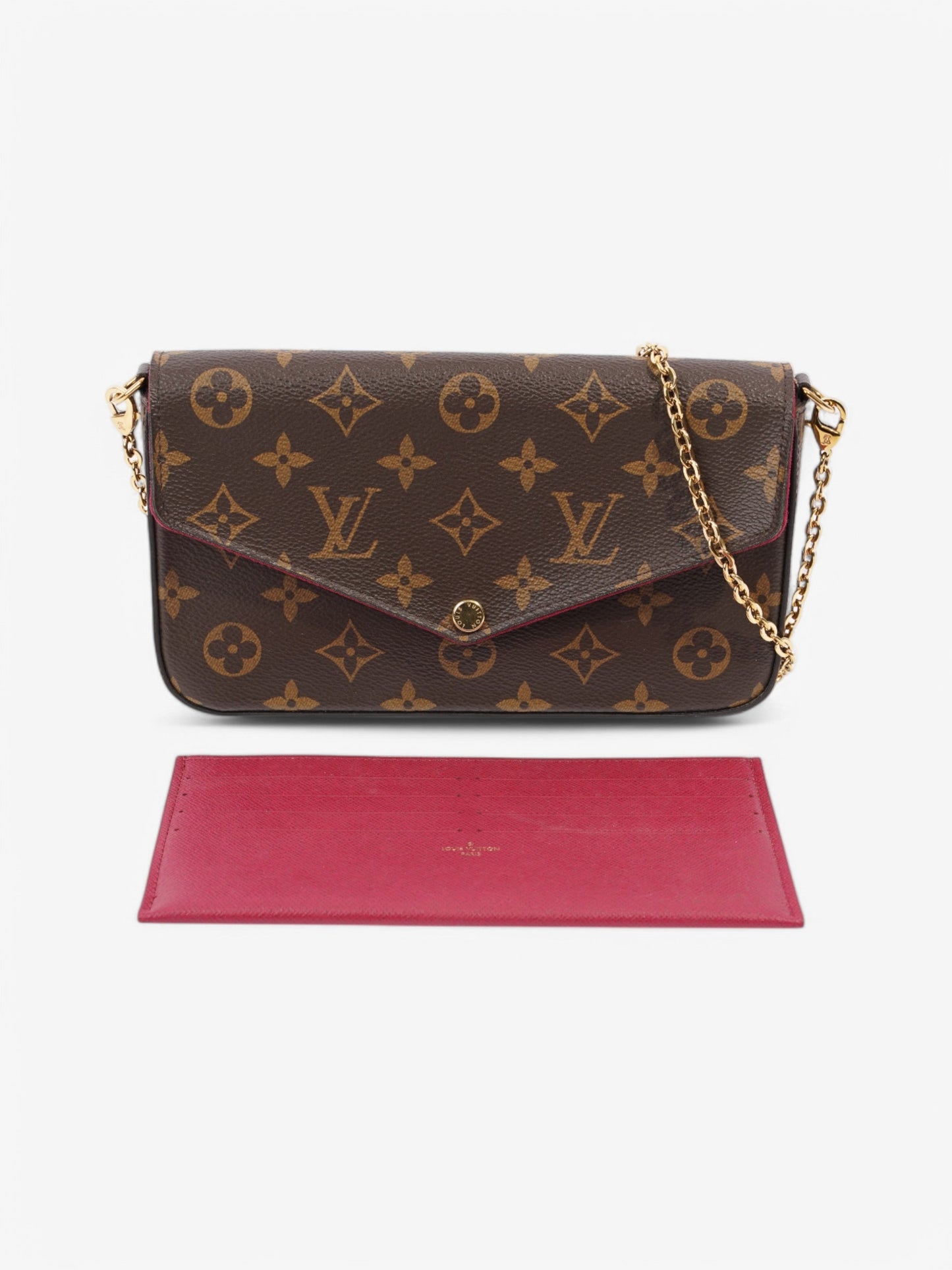 Louis Vuitton Pochette Felicie Monogram Coated Canvas