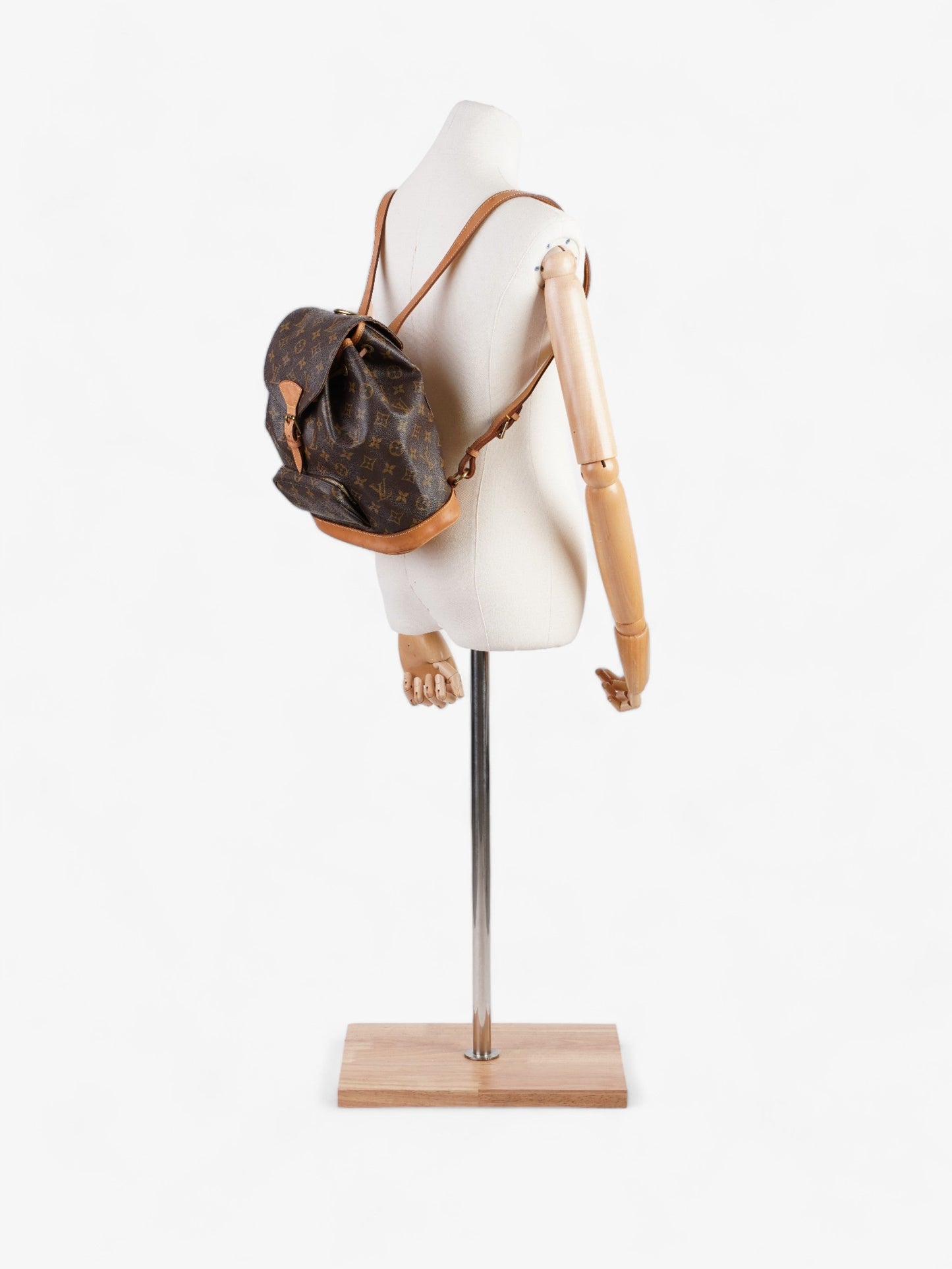 Louis Vuitton Montsouris Monogram Coated Canvas MM