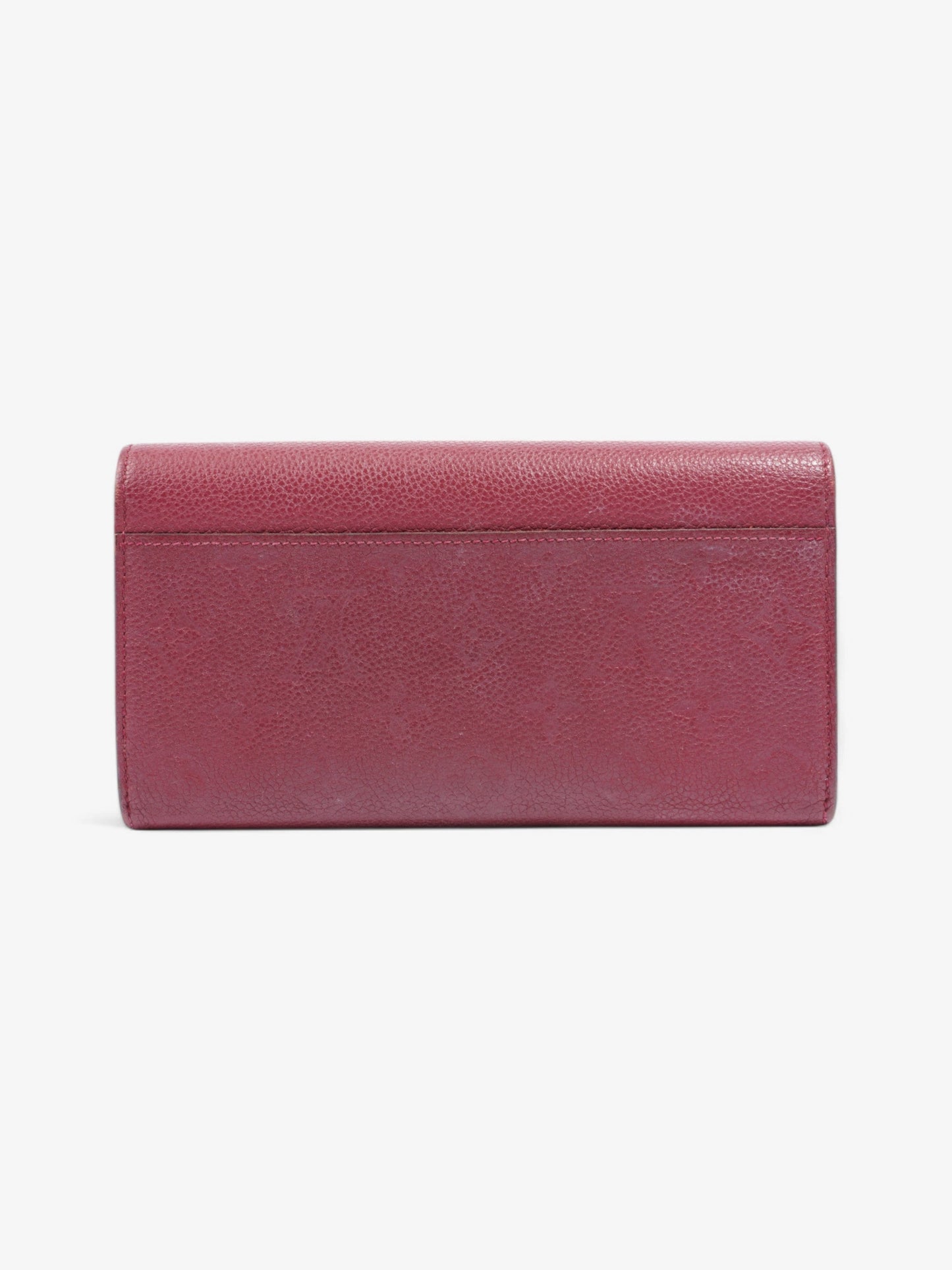 Louis Vuitton Sarah Wallet Raisin Empreinte Leather