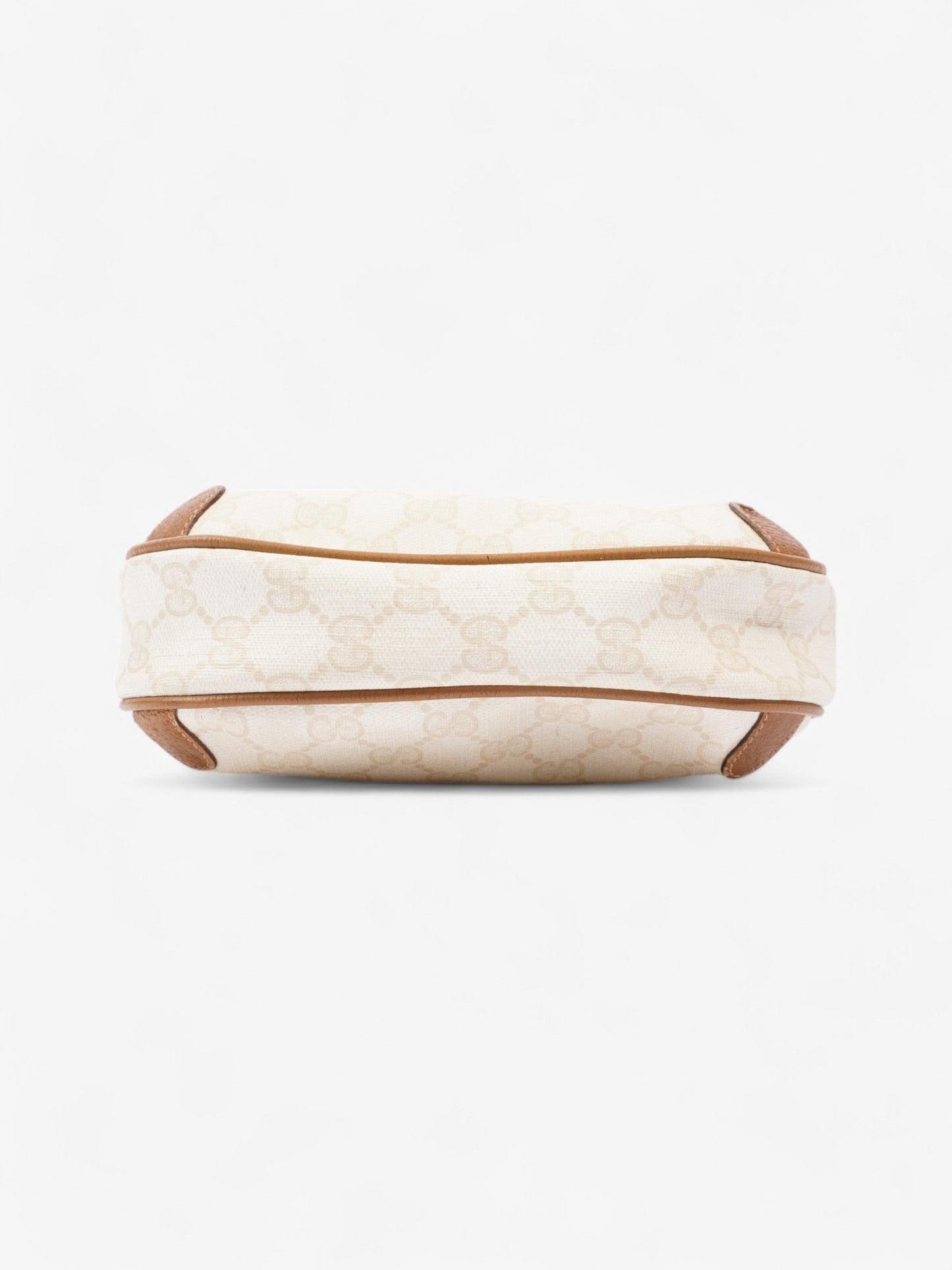 Gucci   GG Camera Bag Tan / Cream Coated Canvas