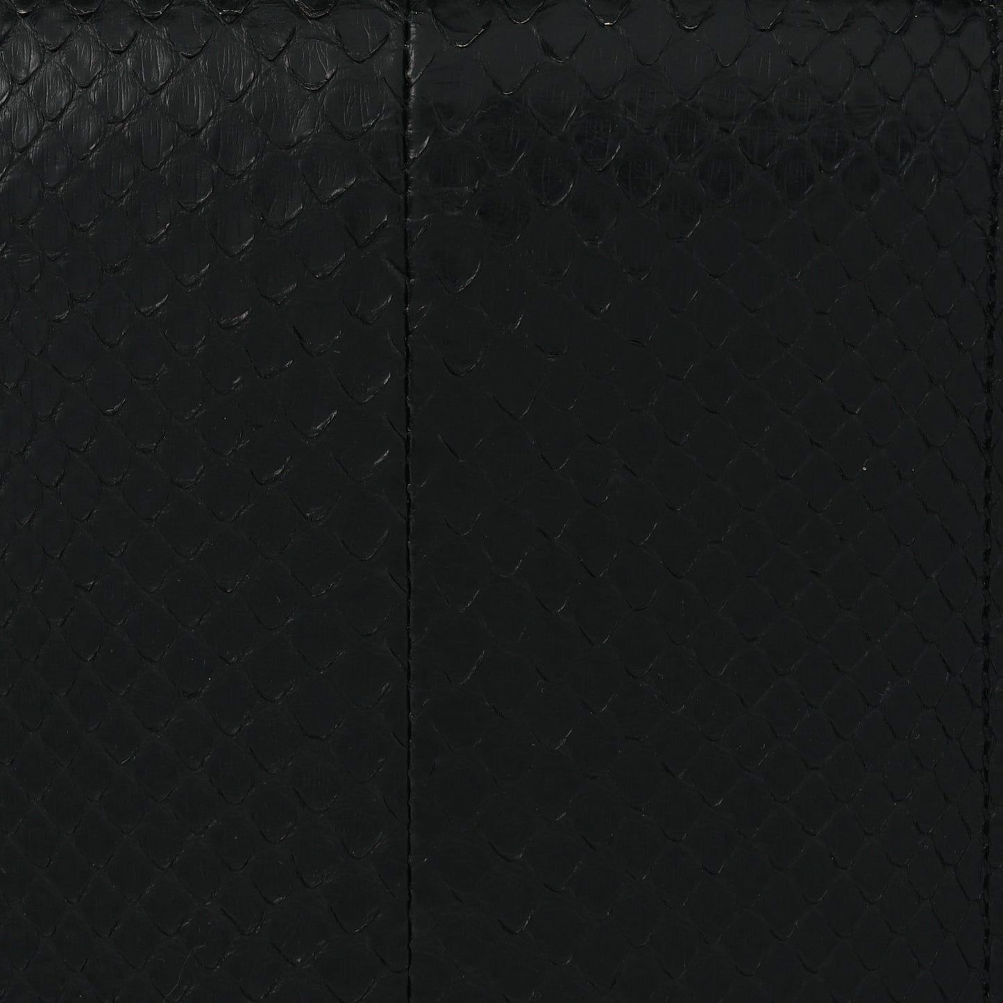 Saint Laurent Snakeskin Medium Classic Monogram Kate Tassel Satchel Black