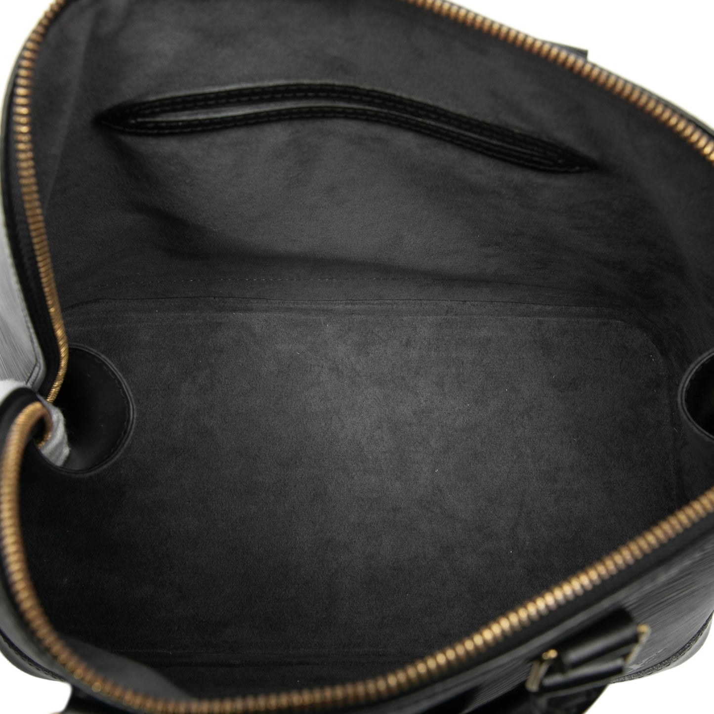 Black Louis Vuitton Epi Alma PM Handbag