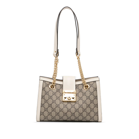 Gucci GG Supreme Leather Canvas Tote Style 3