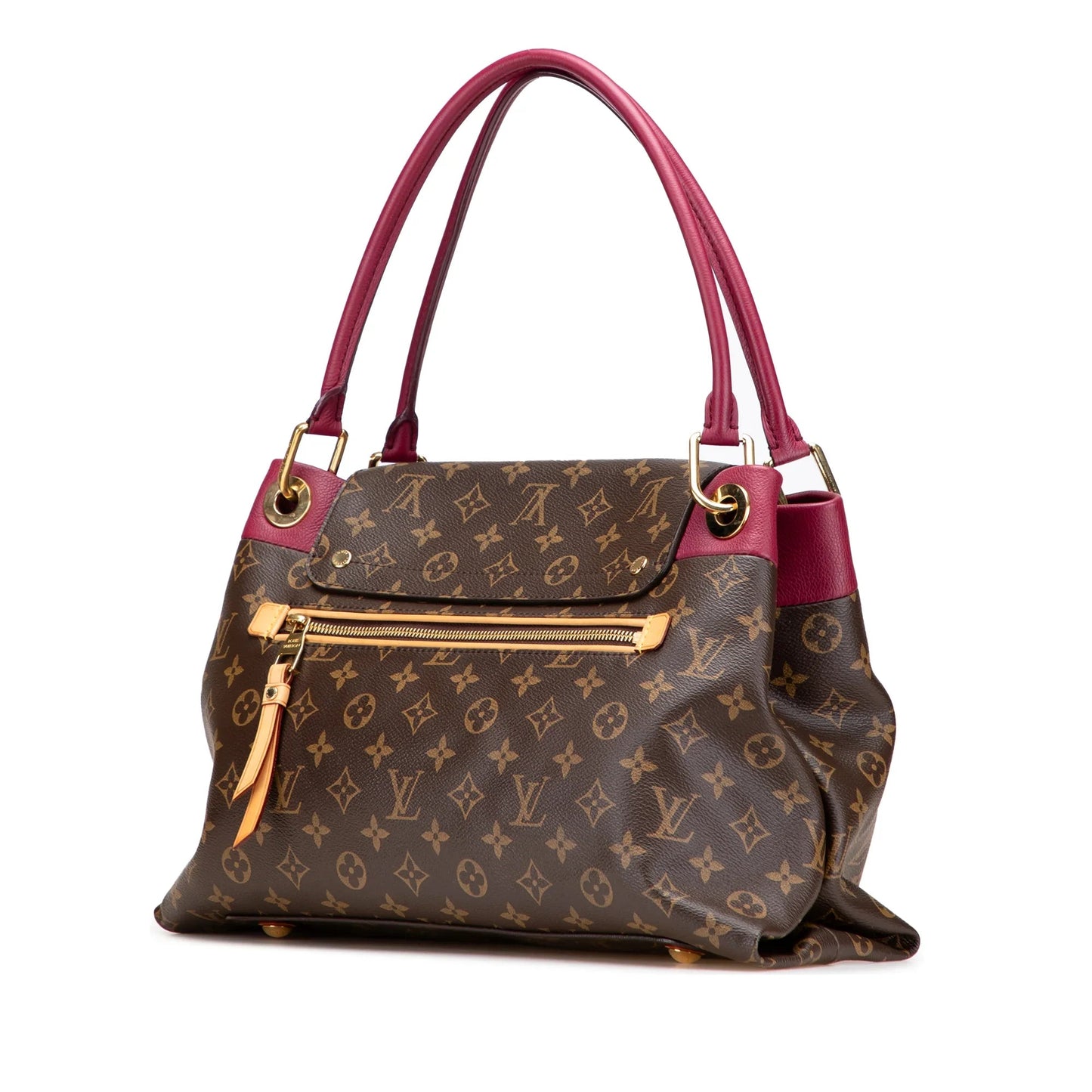 Brown Louis Vuitton Monogram Olympe MM Shoulder Bag