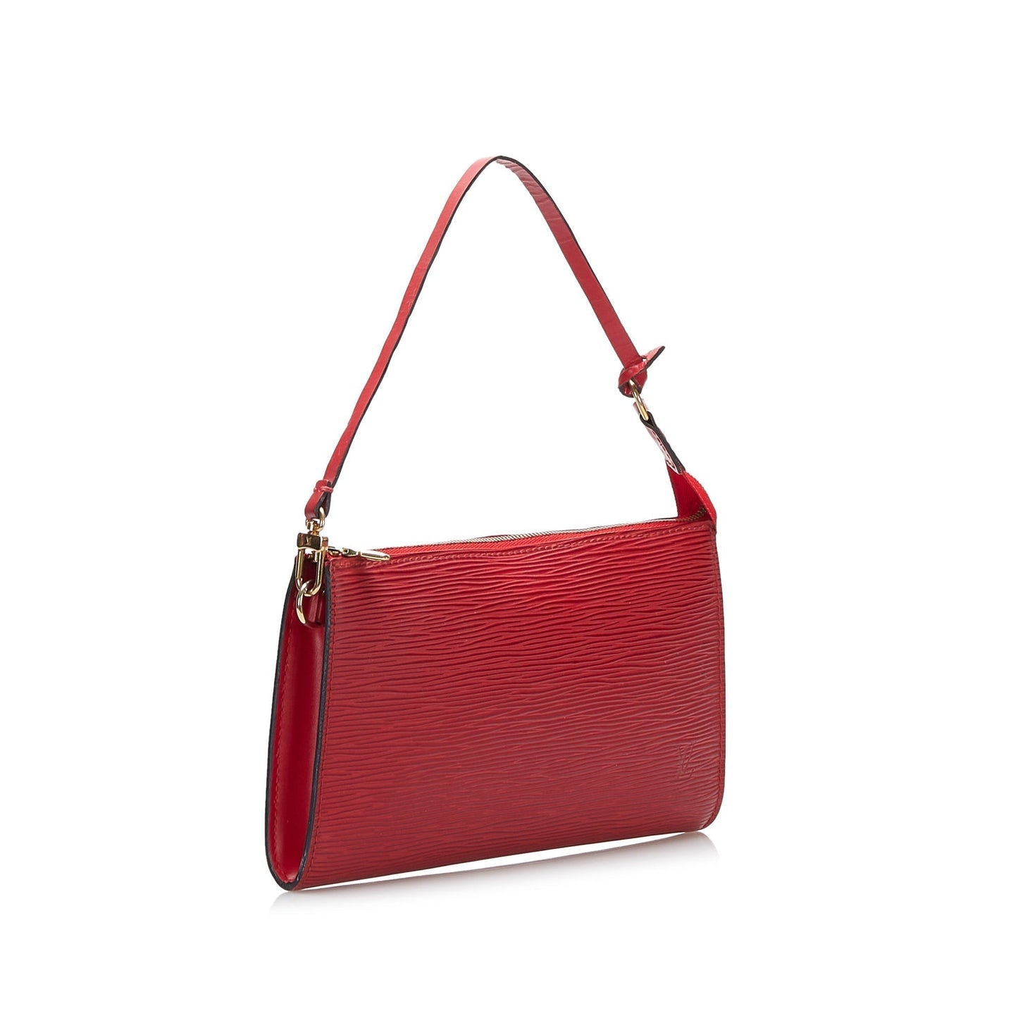 LOUIS VUITTON Epi Pochette Accessoires Red Clutch