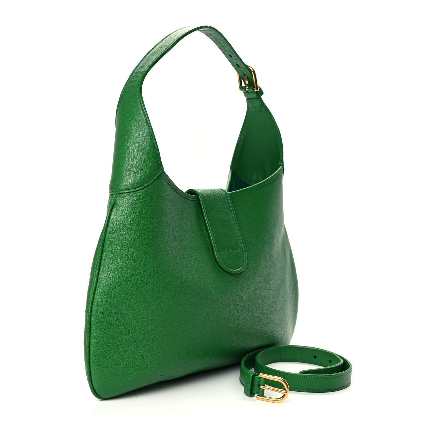 Gucci Goatskin Medium Aphrodite Shoulder Bag  New Shamrock